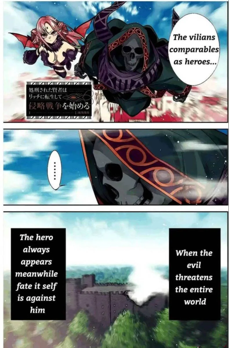 Shokei Sareta Kenja wa Lich ni Tensei Shite Shinryaku Sensou o Hajimeru Chapter 9 page 1