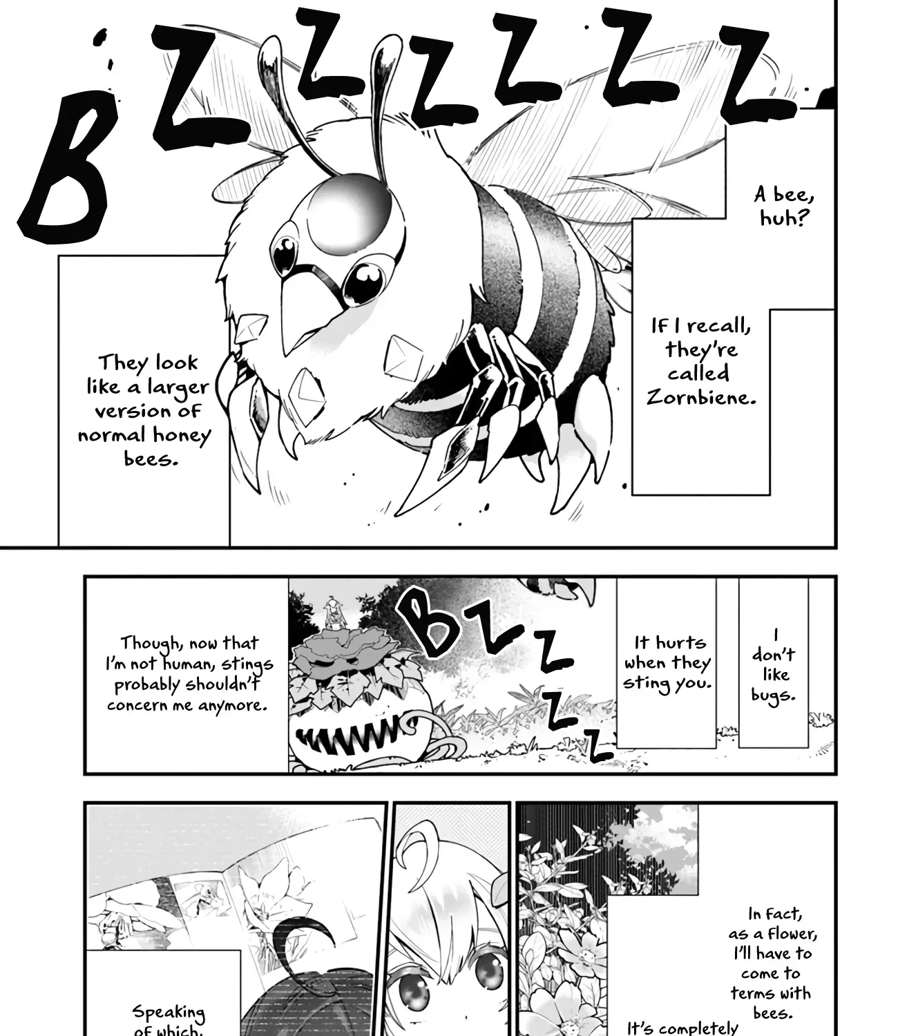 Shokubutsu Monster Musume Nikki ~Seijo datta Watashi ga Uragirareta Hate ni Aruraune ni Tensei Shite Shimatta node, kore kara wa Kougousei wo Shinagara Shizuka ni Shokubutsu Life wo Sugoshimasu~ Chapter 1.1 page 17