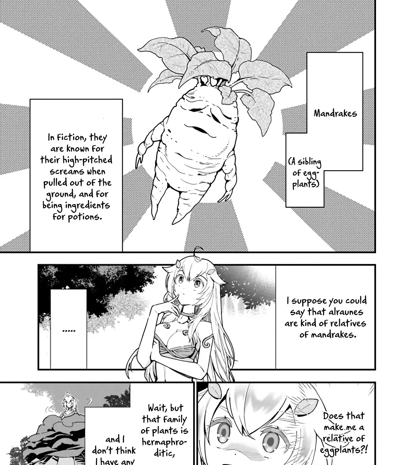 Shokubutsu Monster Musume Nikki ~Seijo datta Watashi ga Uragirareta Hate ni Aruraune ni Tensei Shite Shimatta node, kore kara wa Kougousei wo Shinagara Shizuka ni Shokubutsu Life wo Sugoshimasu~ Chapter 1.1 page 9