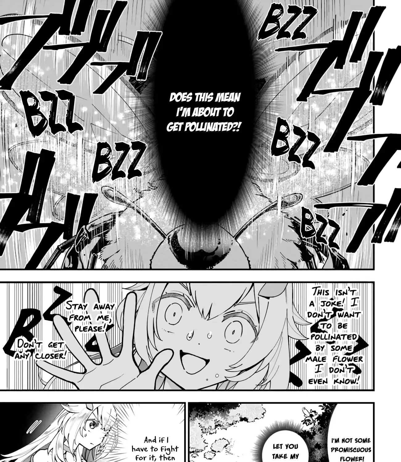 Shokubutsu Monster Musume Nikki ~Seijo datta Watashi ga Uragirareta Hate ni Aruraune ni Tensei Shite Shimatta node, kore kara wa Kougousei wo Shinagara Shizuka ni Shokubutsu Life wo Sugoshimasu~ Chapter 1.1 page 21