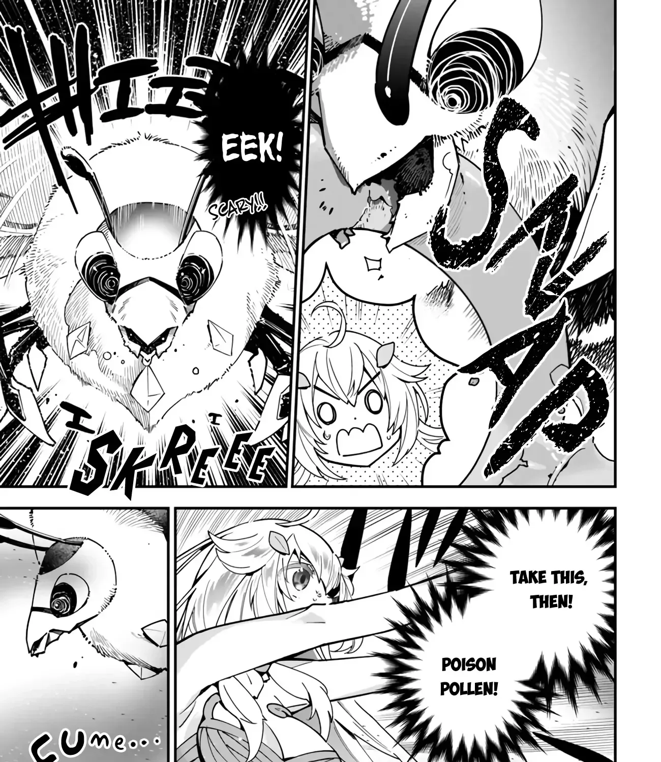 Shokubutsu Monster Musume Nikki ~Seijo datta Watashi ga Uragirareta Hate ni Aruraune ni Tensei Shite Shimatta node, kore kara wa Kougousei wo Shinagara Shizuka ni Shokubutsu Life wo Sugoshimasu~ Chapter 1.1 page 25