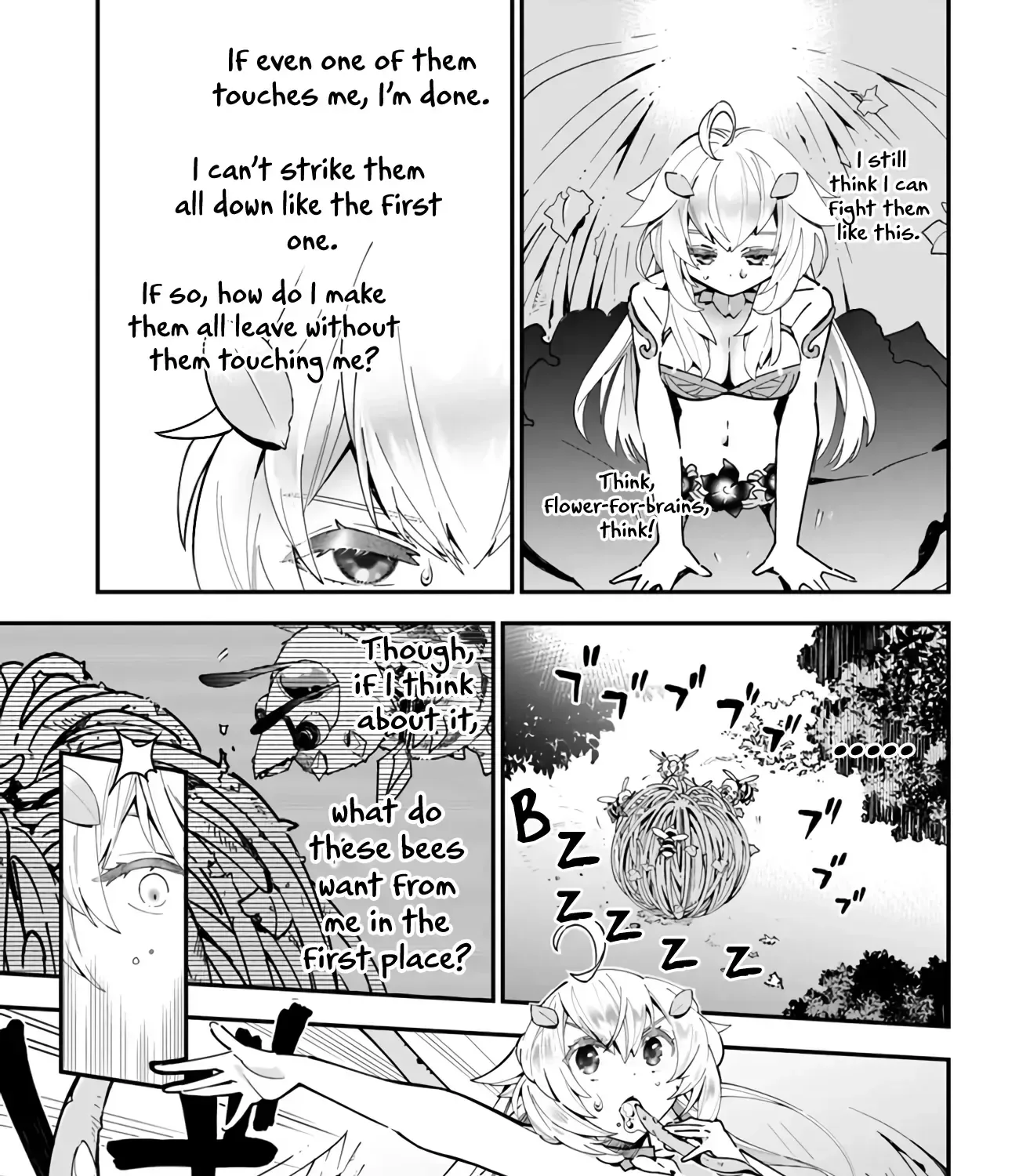 Shokubutsu Monster Musume Nikki ~Seijo datta Watashi ga Uragirareta Hate ni Aruraune ni Tensei Shite Shimatta node, kore kara wa Kougousei wo Shinagara Shizuka ni Shokubutsu Life wo Sugoshimasu~ Chapter 1.1 page 45