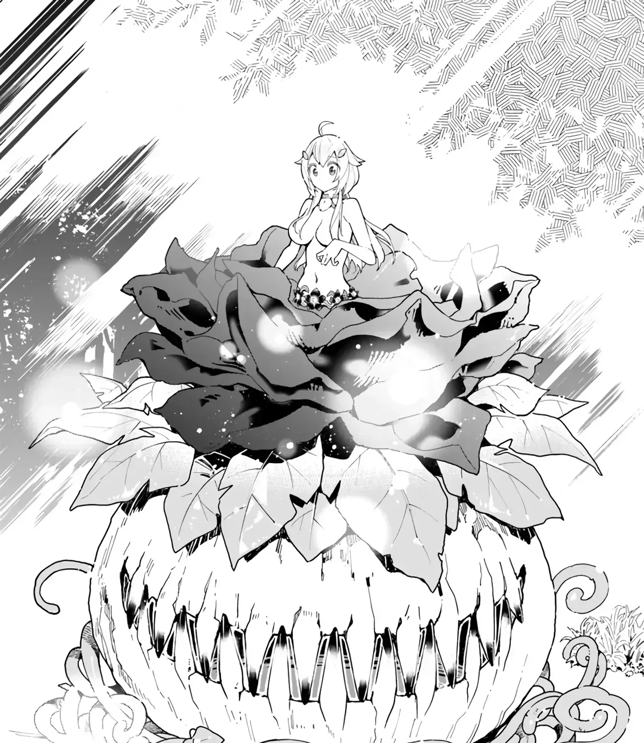 Shokubutsu Monster Musume Nikki ~Seijo datta Watashi ga Uragirareta Hate ni Aruraune ni Tensei Shite Shimatta node, kore kara wa Kougousei wo Shinagara Shizuka ni Shokubutsu Life wo Sugoshimasu~ Chapter 1 page 9