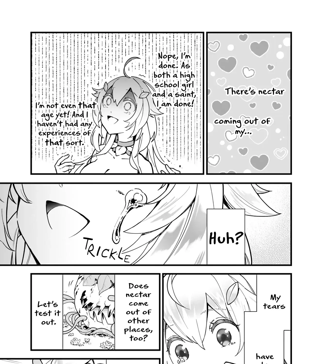 Shokubutsu Monster Musume Nikki ~Seijo datta Watashi ga Uragirareta Hate ni Aruraune ni Tensei Shite Shimatta node, kore kara wa Kougousei wo Shinagara Shizuka ni Shokubutsu Life wo Sugoshimasu~ Chapter 1 page 23