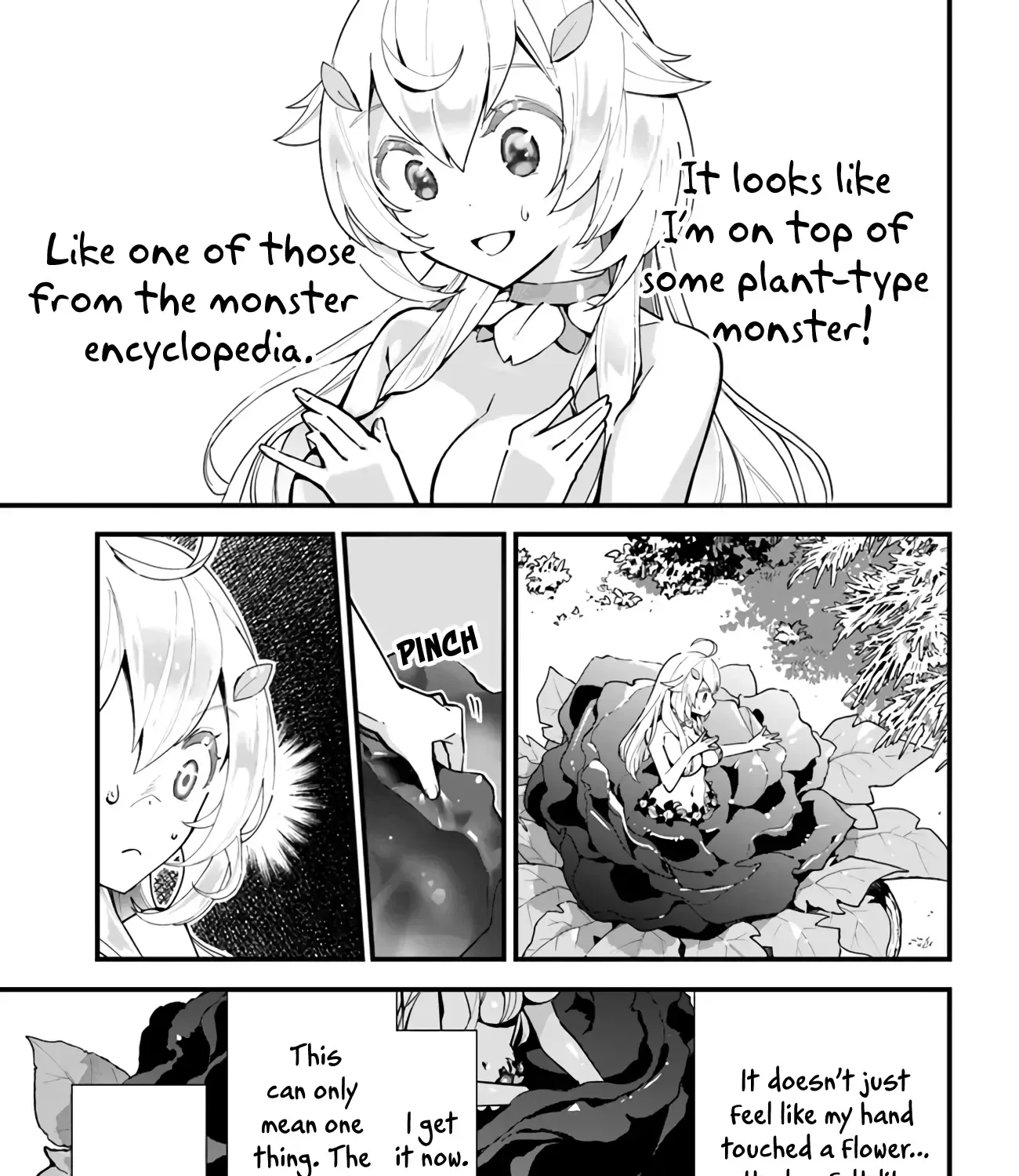 Shokubutsu Monster Musume Nikki ~Seijo datta Watashi ga Uragirareta Hate ni Aruraune ni Tensei Shite Shimatta node, kore kara wa Kougousei wo Shinagara Shizuka ni Shokubutsu Life wo Sugoshimasu~ Chapter 1 page 11