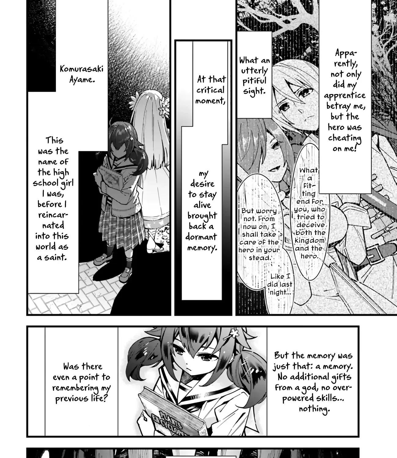 Shokubutsu Monster Musume Nikki ~Seijo datta Watashi ga Uragirareta Hate ni Aruraune ni Tensei Shite Shimatta node, kore kara wa Kougousei wo Shinagara Shizuka ni Shokubutsu Life wo Sugoshimasu~ Chapter 1 page 17