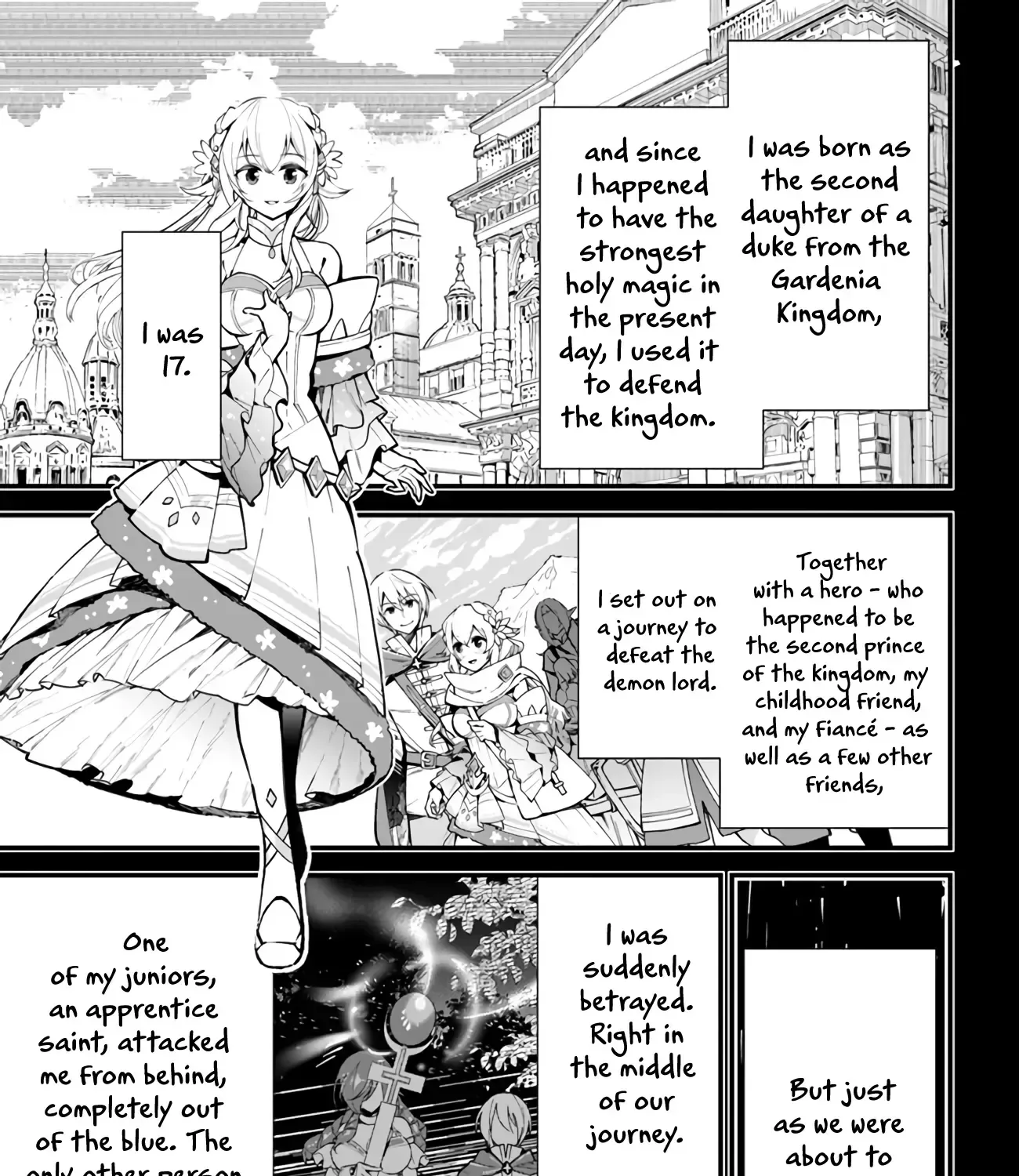 Shokubutsu Monster Musume Nikki ~Seijo datta Watashi ga Uragirareta Hate ni Aruraune ni Tensei Shite Shimatta node, kore kara wa Kougousei wo Shinagara Shizuka ni Shokubutsu Life wo Sugoshimasu~ Chapter 1 page 15