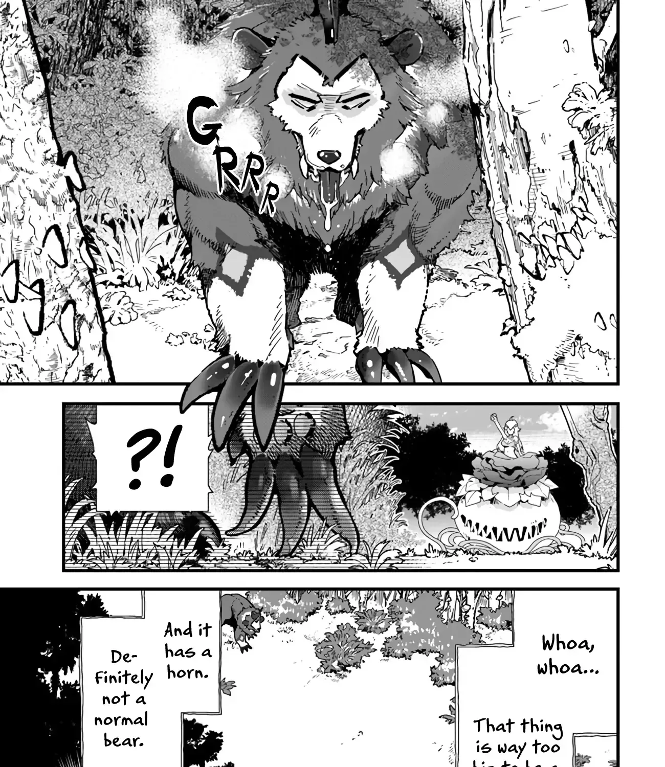 Shokubutsu Monster Musume Nikki ~Seijo datta Watashi ga Uragirareta Hate ni Aruraune ni Tensei Shite Shimatta node, kore kara wa Kougousei wo Shinagara Shizuka ni Shokubutsu Life wo Sugoshimasu~ Chapter 1 page 27