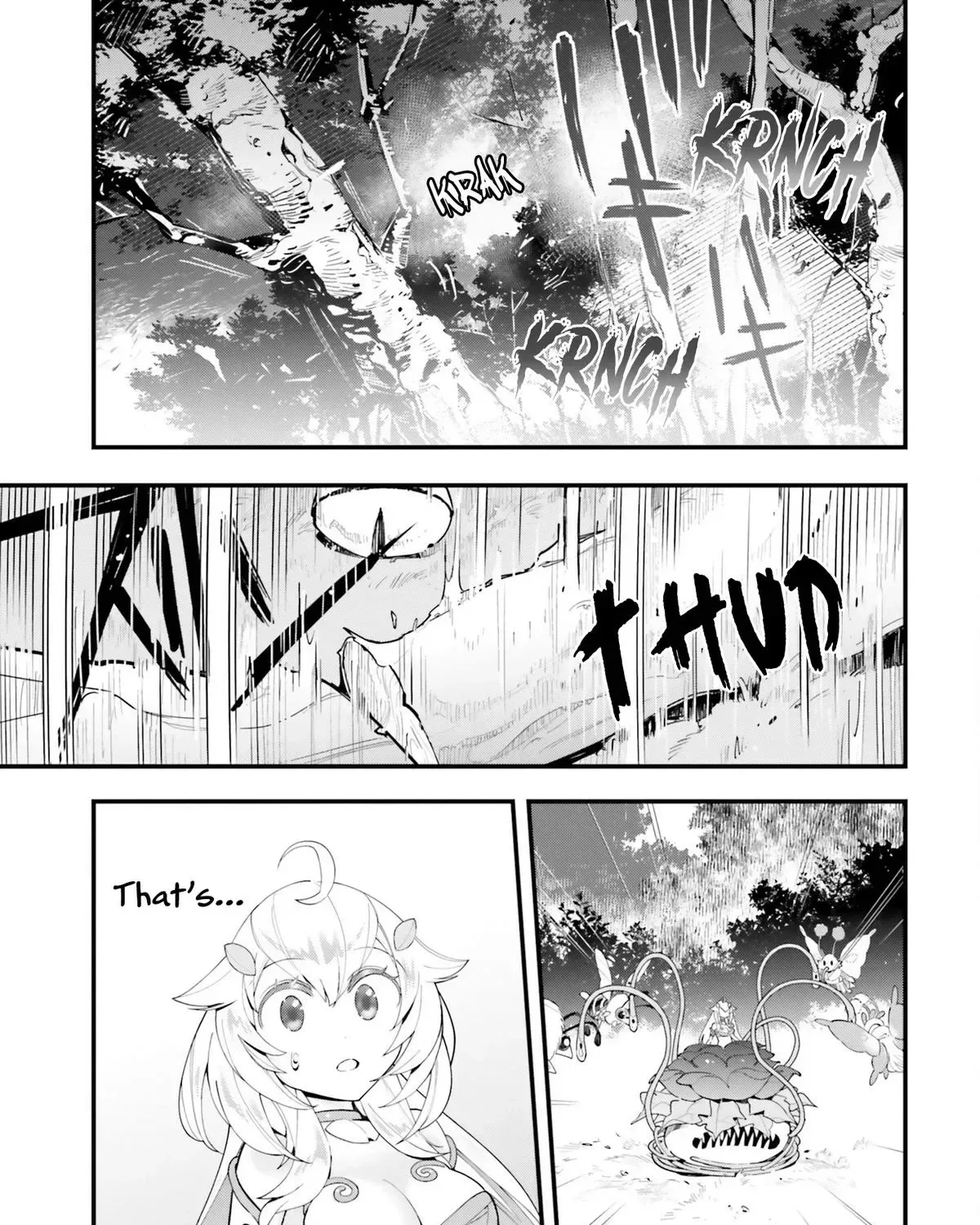 Shokubutsu Monster Musume Nikki ~Seijo datta Watashi ga Uragirareta Hate ni Aruraune ni Tensei Shite Shimatta node, kore kara wa Kougousei wo Shinagara Shizuka ni Shokubutsu Life wo Sugoshimasu~ Chapter 10 page 13