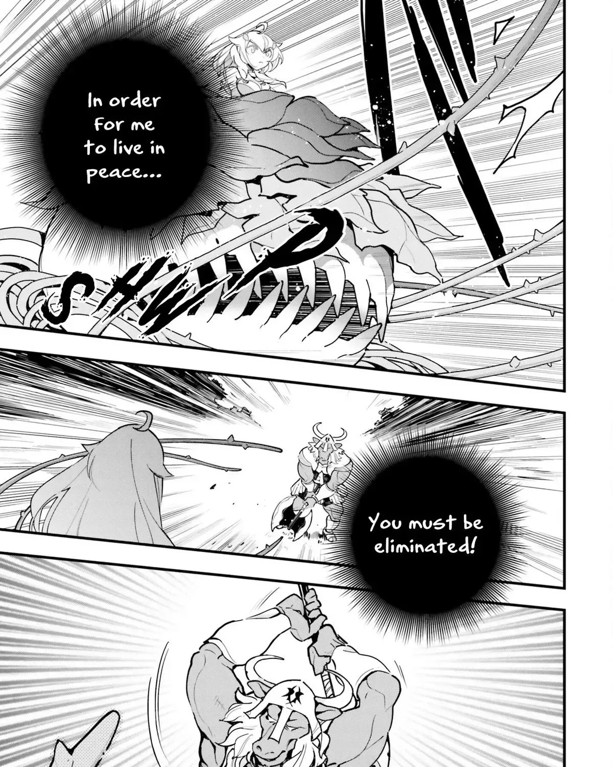 Shokubutsu Monster Musume Nikki ~Seijo datta Watashi ga Uragirareta Hate ni Aruraune ni Tensei Shite Shimatta node, kore kara wa Kougousei wo Shinagara Shizuka ni Shokubutsu Life wo Sugoshimasu~ Chapter 10 page 21