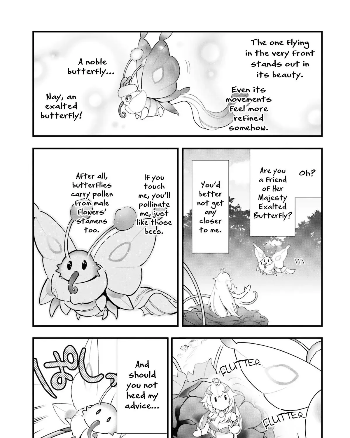 Shokubutsu Monster Musume Nikki ~Seijo datta Watashi ga Uragirareta Hate ni Aruraune ni Tensei Shite Shimatta node, kore kara wa Kougousei wo Shinagara Shizuka ni Shokubutsu Life wo Sugoshimasu~ Chapter 10 page 9