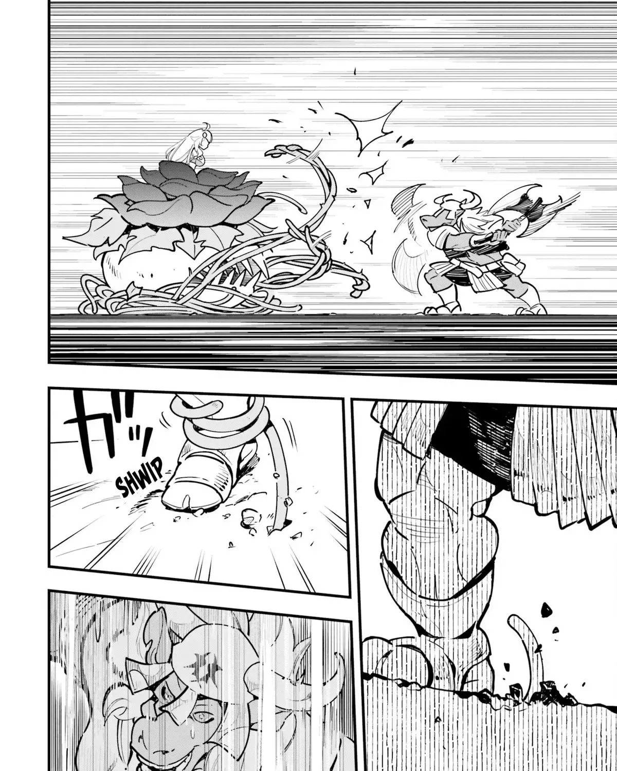 Shokubutsu Monster Musume Nikki ~Seijo datta Watashi ga Uragirareta Hate ni Aruraune ni Tensei Shite Shimatta node, kore kara wa Kougousei wo Shinagara Shizuka ni Shokubutsu Life wo Sugoshimasu~ Chapter 10 page 35