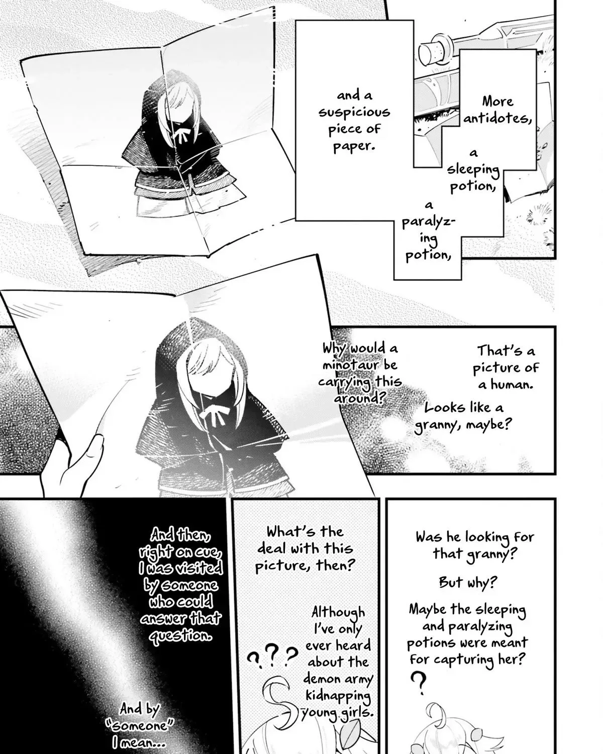 Shokubutsu Monster Musume Nikki ~Seijo datta Watashi ga Uragirareta Hate ni Aruraune ni Tensei Shite Shimatta node, kore kara wa Kougousei wo Shinagara Shizuka ni Shokubutsu Life wo Sugoshimasu~ Chapter 10 page 41