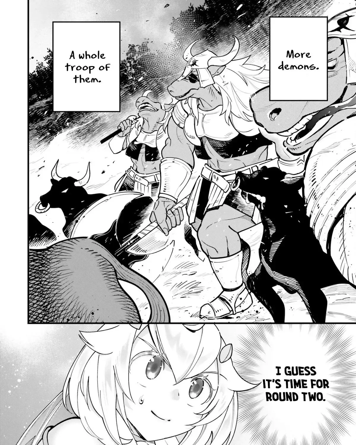 Shokubutsu Monster Musume Nikki ~Seijo datta Watashi ga Uragirareta Hate ni Aruraune ni Tensei Shite Shimatta node, kore kara wa Kougousei wo Shinagara Shizuka ni Shokubutsu Life wo Sugoshimasu~ Chapter 10 page 43