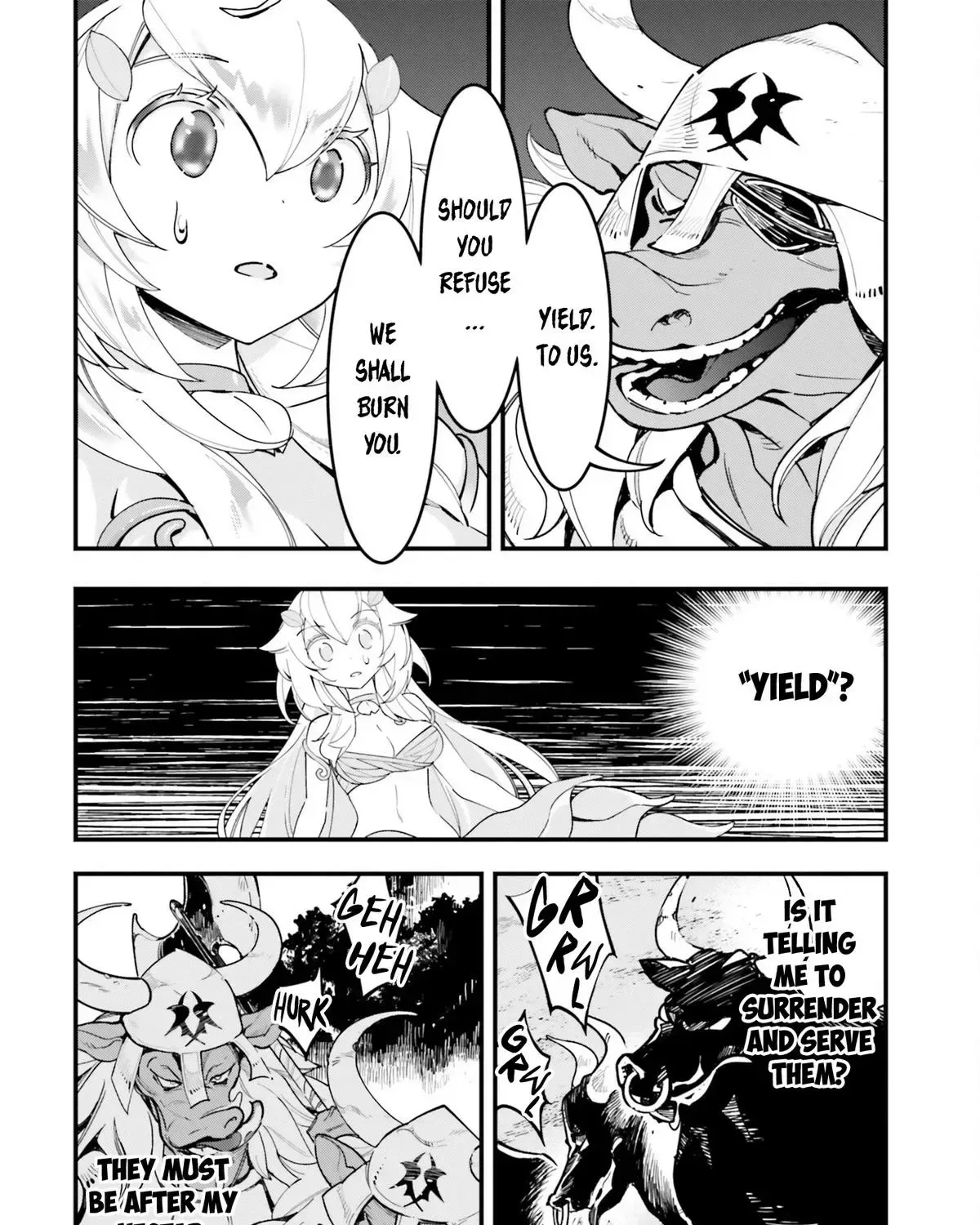 Shokubutsu Monster Musume Nikki ~Seijo datta Watashi ga Uragirareta Hate ni Aruraune ni Tensei Shite Shimatta node, kore kara wa Kougousei wo Shinagara Shizuka ni Shokubutsu Life wo Sugoshimasu~ Chapter 10 page 51