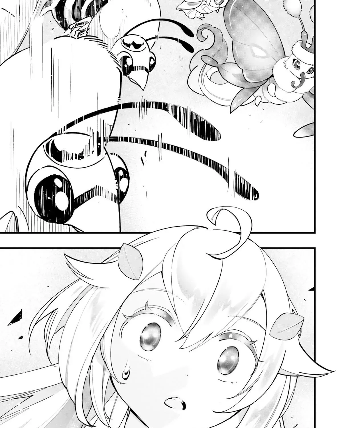 Shokubutsu Monster Musume Nikki ~Seijo datta Watashi ga Uragirareta Hate ni Aruraune ni Tensei Shite Shimatta node, kore kara wa Kougousei wo Shinagara Shizuka ni Shokubutsu Life wo Sugoshimasu~ Chapter 10 page 57