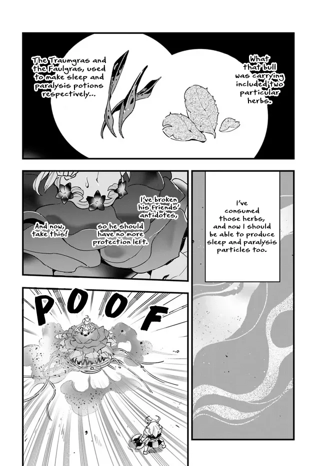 Shokubutsu Monster Musume Nikki ~Seijo datta Watashi ga Uragirareta Hate ni Aruraune ni Tensei Shite Shimatta node, kore kara wa Kougousei wo Shinagara Shizuka ni Shokubutsu Life wo Sugoshimasu~ Chapter 11 page 27