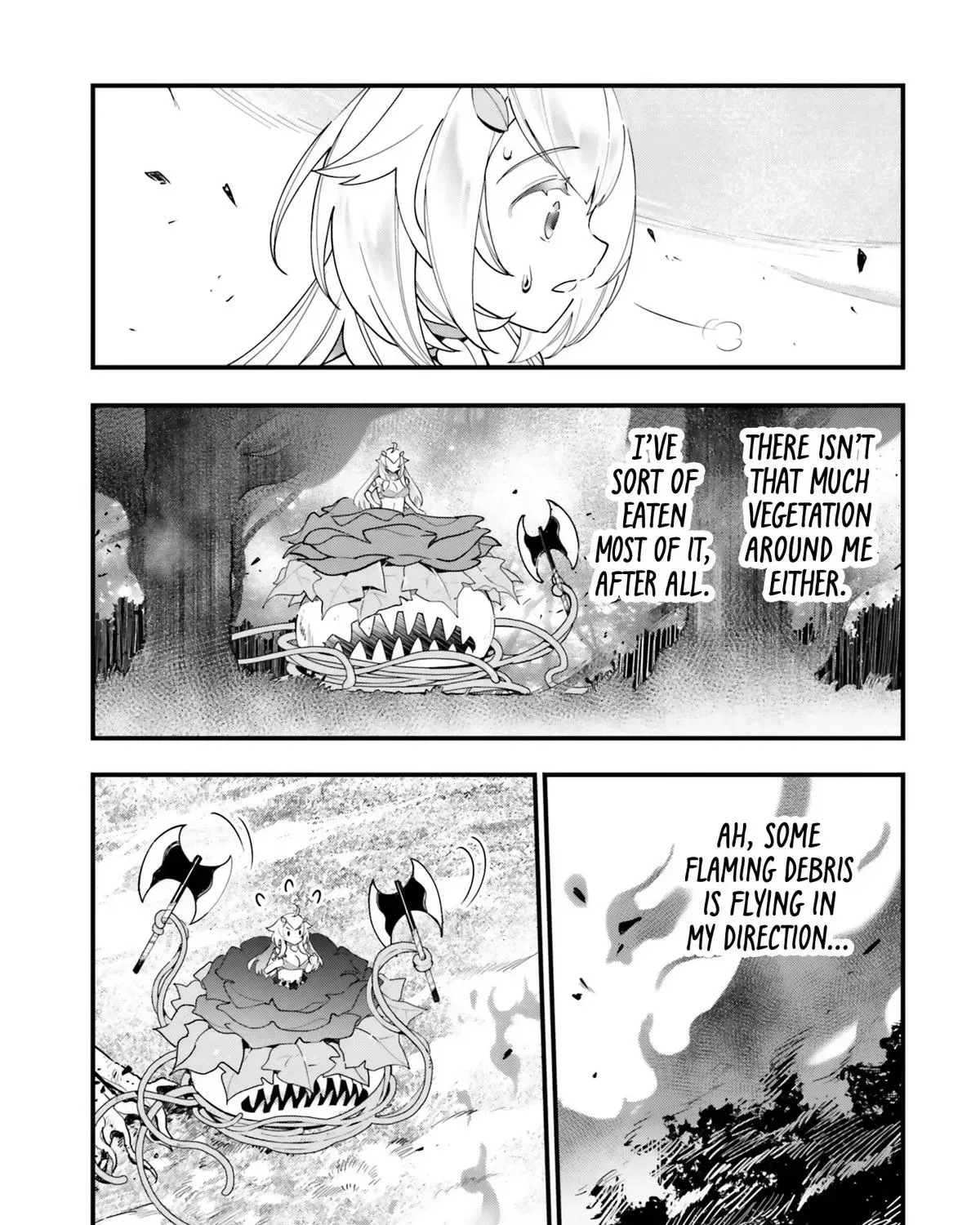 Shokubutsu Monster Musume Nikki ~Seijo datta Watashi ga Uragirareta Hate ni Aruraune ni Tensei Shite Shimatta node, kore kara wa Kougousei wo Shinagara Shizuka ni Shokubutsu Life wo Sugoshimasu~ Chapter 12 page 13