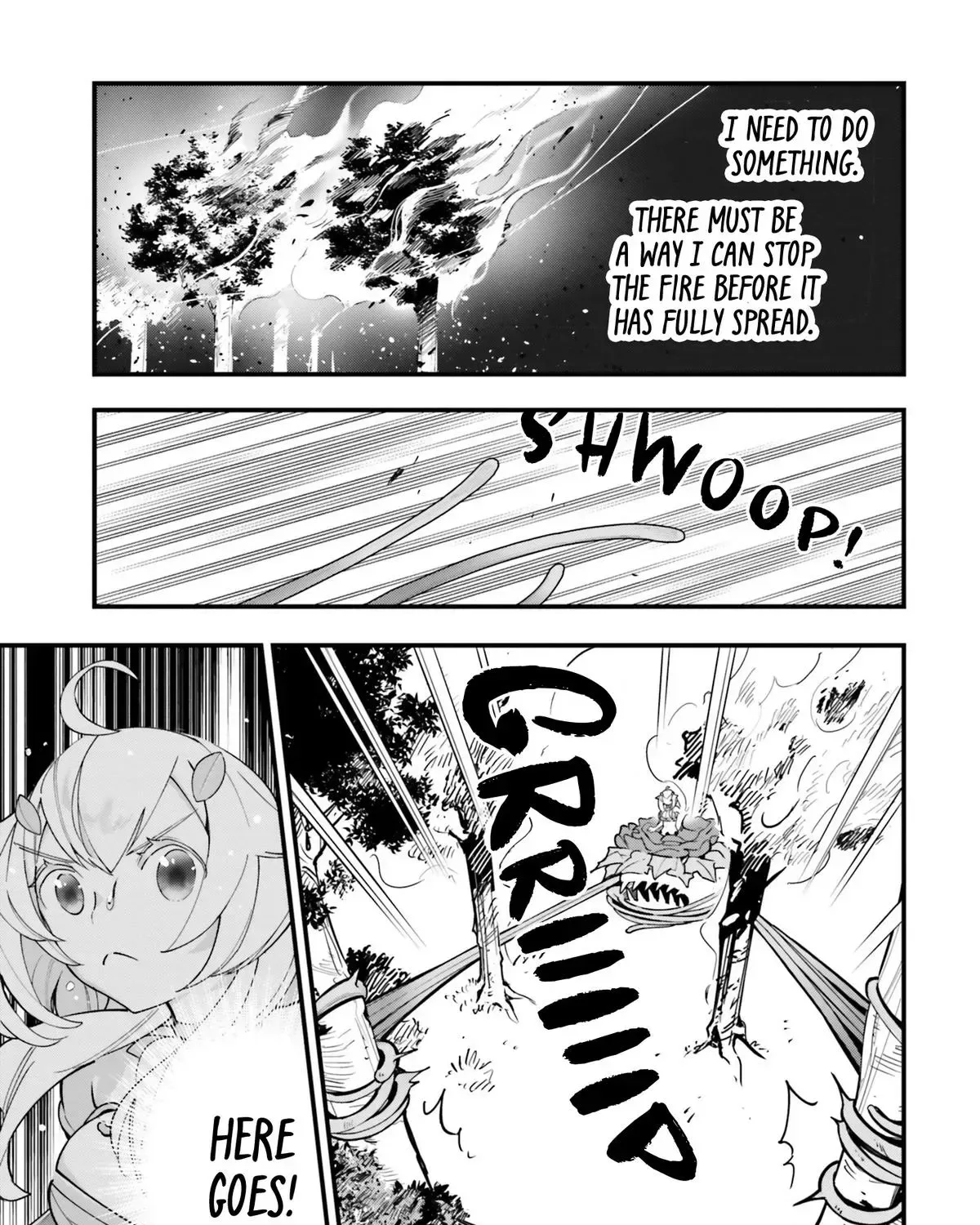 Shokubutsu Monster Musume Nikki ~Seijo datta Watashi ga Uragirareta Hate ni Aruraune ni Tensei Shite Shimatta node, kore kara wa Kougousei wo Shinagara Shizuka ni Shokubutsu Life wo Sugoshimasu~ Chapter 12 page 9