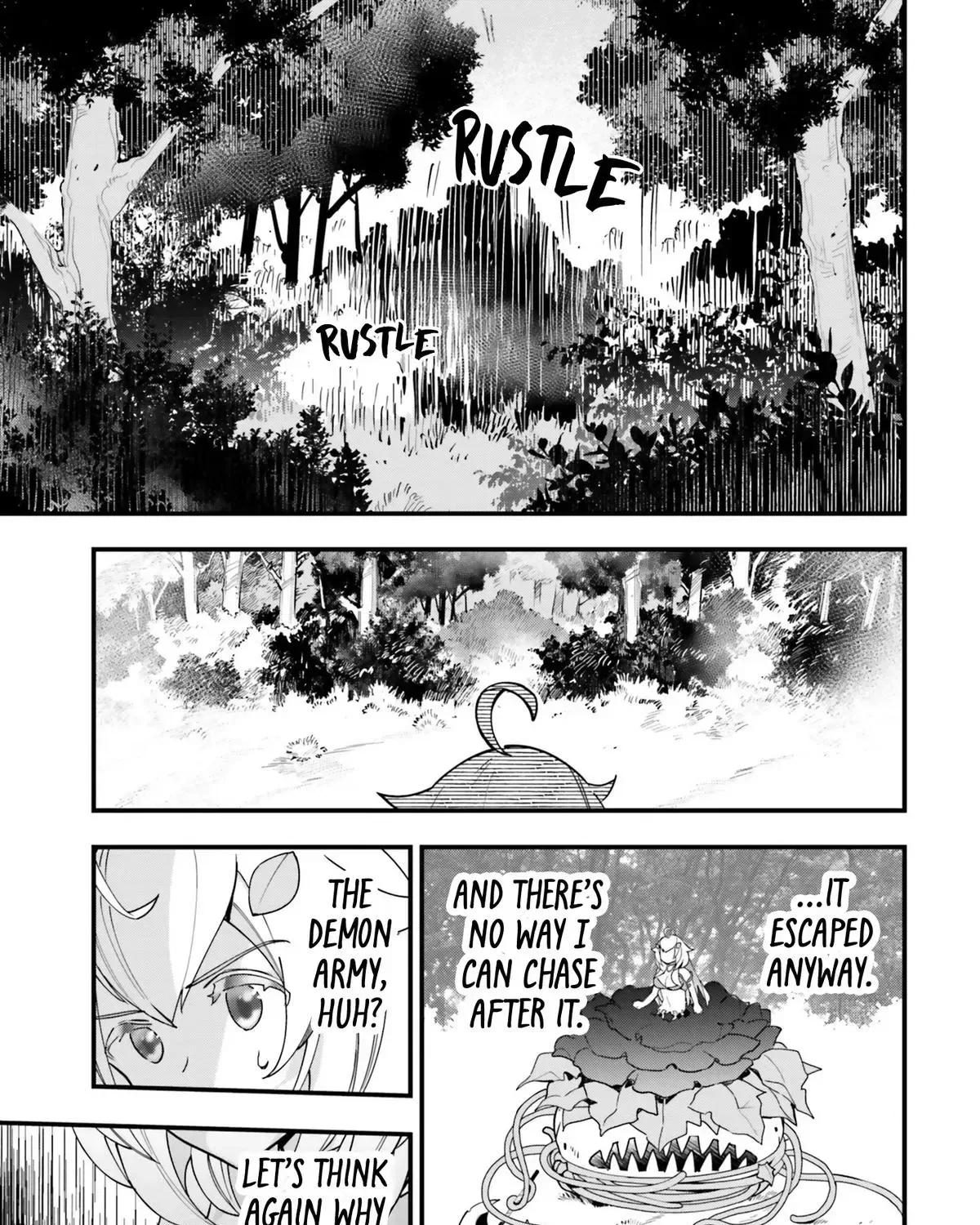 Shokubutsu Monster Musume Nikki ~Seijo datta Watashi ga Uragirareta Hate ni Aruraune ni Tensei Shite Shimatta node, kore kara wa Kougousei wo Shinagara Shizuka ni Shokubutsu Life wo Sugoshimasu~ Chapter 12 page 21