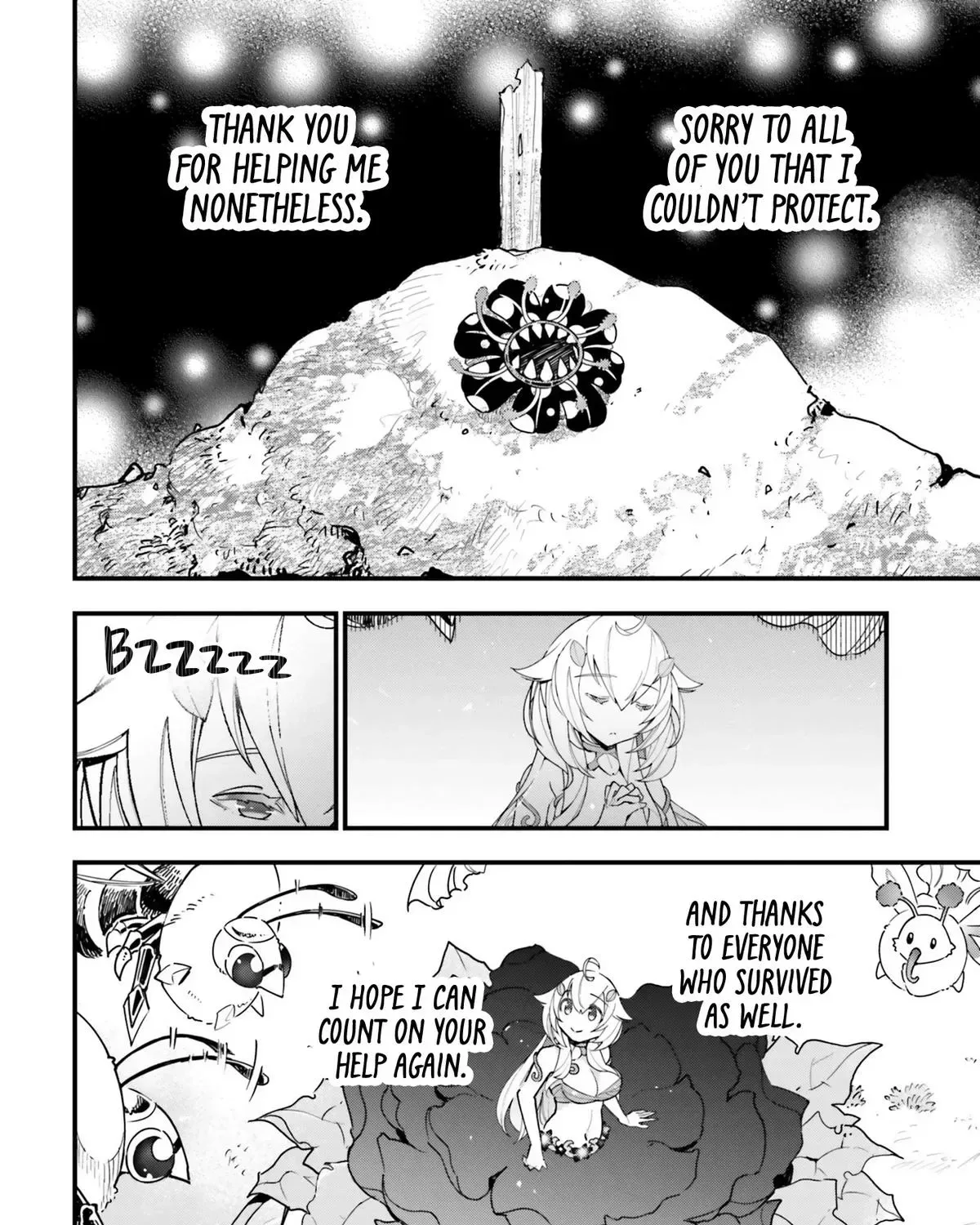 Shokubutsu Monster Musume Nikki ~Seijo datta Watashi ga Uragirareta Hate ni Aruraune ni Tensei Shite Shimatta node, kore kara wa Kougousei wo Shinagara Shizuka ni Shokubutsu Life wo Sugoshimasu~ Chapter 12 page 27