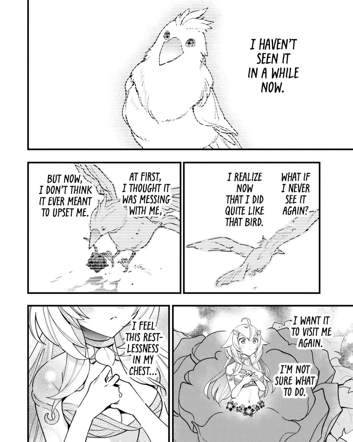 Shokubutsu Monster Musume Nikki ~Seijo datta Watashi ga Uragirareta Hate ni Aruraune ni Tensei Shite Shimatta node, kore kara wa Kougousei wo Shinagara Shizuka ni Shokubutsu Life wo Sugoshimasu~ Chapter 12 page 31