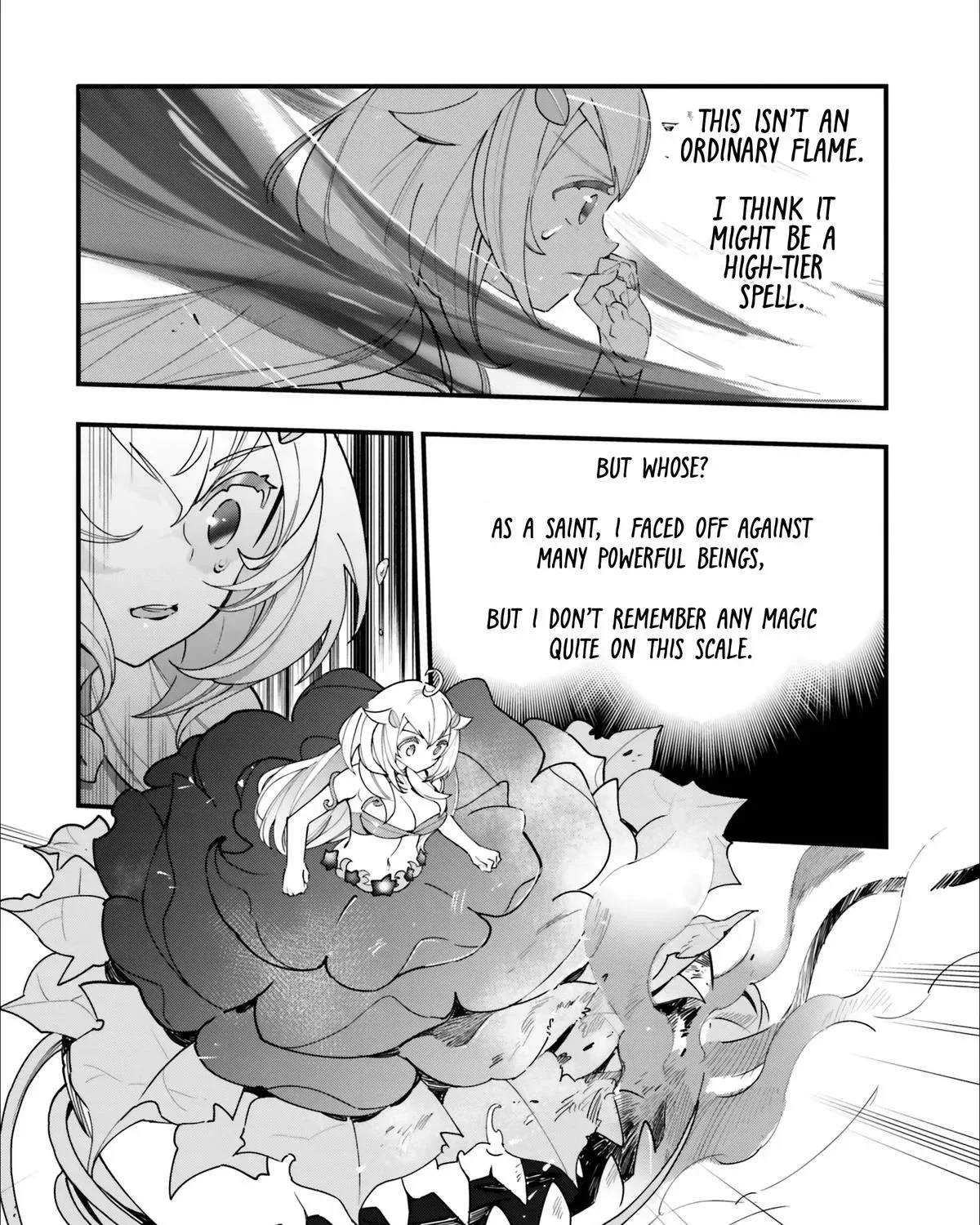 Shokubutsu Monster Musume Nikki ~Seijo datta Watashi ga Uragirareta Hate ni Aruraune ni Tensei Shite Shimatta node, kore kara wa Kougousei wo Shinagara Shizuka ni Shokubutsu Life wo Sugoshimasu~ Chapter 13 page 21
