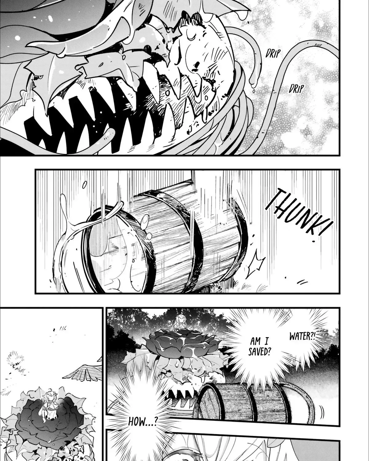 Shokubutsu Monster Musume Nikki ~Seijo datta Watashi ga Uragirareta Hate ni Aruraune ni Tensei Shite Shimatta node, kore kara wa Kougousei wo Shinagara Shizuka ni Shokubutsu Life wo Sugoshimasu~ Chapter 13 page 27