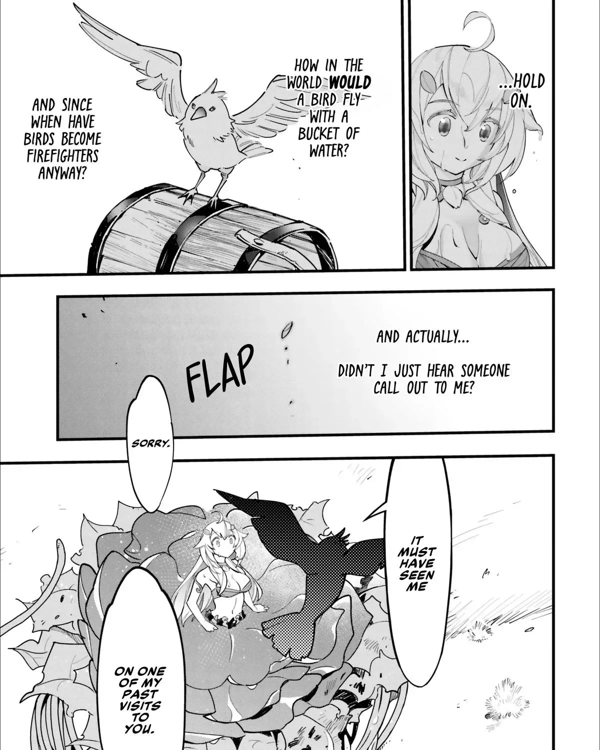 Shokubutsu Monster Musume Nikki ~Seijo datta Watashi ga Uragirareta Hate ni Aruraune ni Tensei Shite Shimatta node, kore kara wa Kougousei wo Shinagara Shizuka ni Shokubutsu Life wo Sugoshimasu~ Chapter 13 page 31