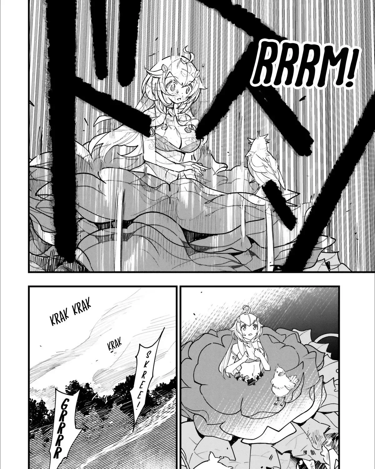Shokubutsu Monster Musume Nikki ~Seijo datta Watashi ga Uragirareta Hate ni Aruraune ni Tensei Shite Shimatta node, kore kara wa Kougousei wo Shinagara Shizuka ni Shokubutsu Life wo Sugoshimasu~ Chapter 13 page 41