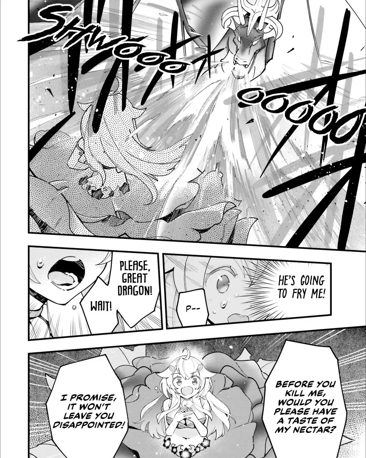 Shokubutsu Monster Musume Nikki ~Seijo datta Watashi ga Uragirareta Hate ni Aruraune ni Tensei Shite Shimatta node, kore kara wa Kougousei wo Shinagara Shizuka ni Shokubutsu Life wo Sugoshimasu~ Chapter 14 page 17