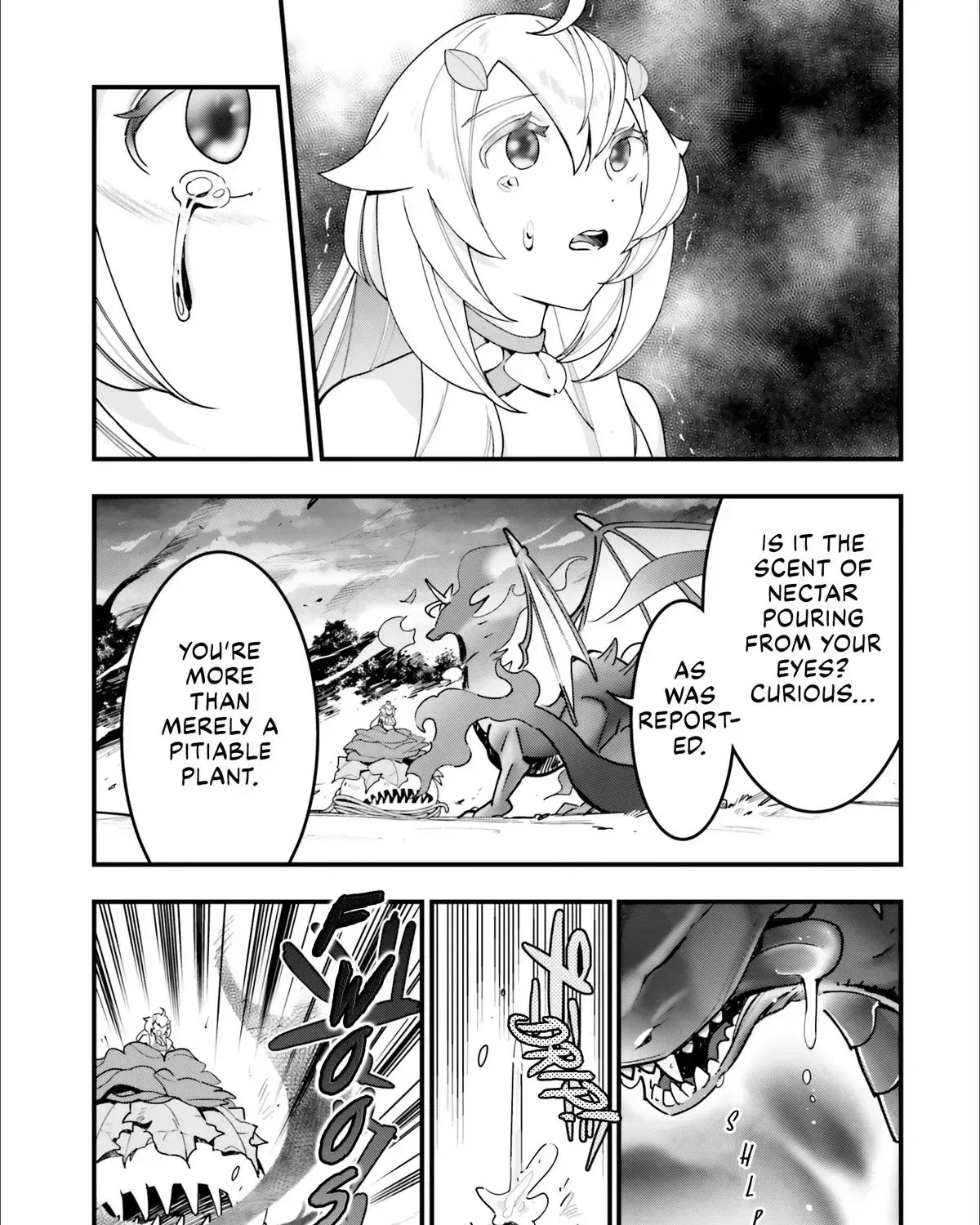 Shokubutsu Monster Musume Nikki ~Seijo datta Watashi ga Uragirareta Hate ni Aruraune ni Tensei Shite Shimatta node, kore kara wa Kougousei wo Shinagara Shizuka ni Shokubutsu Life wo Sugoshimasu~ Chapter 14 page 7
