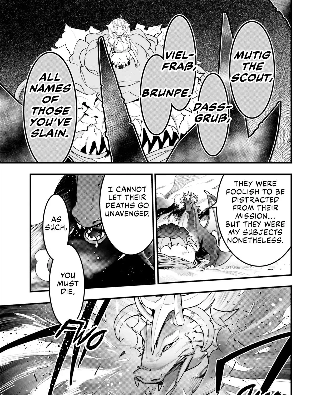 Shokubutsu Monster Musume Nikki ~Seijo datta Watashi ga Uragirareta Hate ni Aruraune ni Tensei Shite Shimatta node, kore kara wa Kougousei wo Shinagara Shizuka ni Shokubutsu Life wo Sugoshimasu~ Chapter 14 page 15