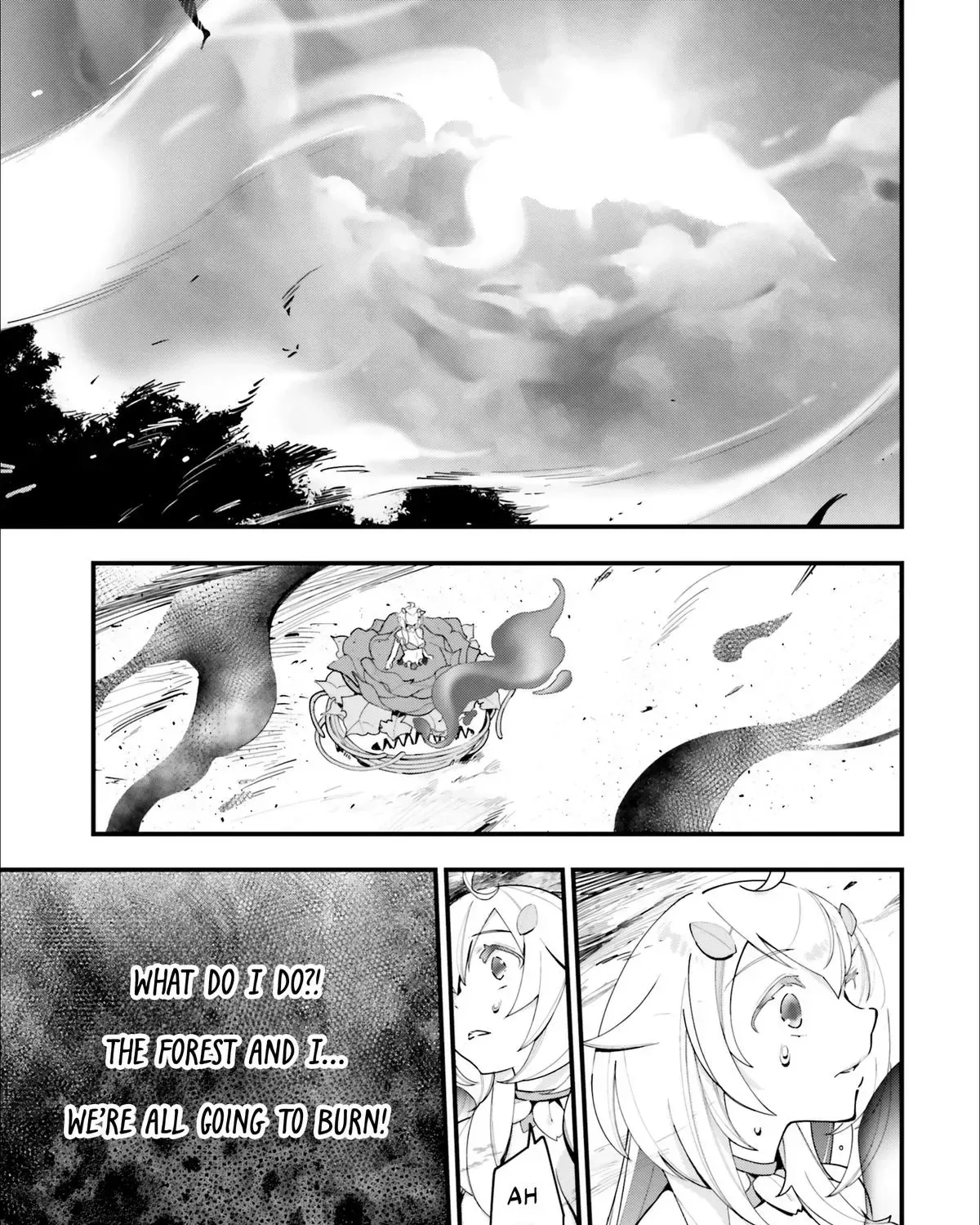 Shokubutsu Monster Musume Nikki ~Seijo datta Watashi ga Uragirareta Hate ni Aruraune ni Tensei Shite Shimatta node, kore kara wa Kougousei wo Shinagara Shizuka ni Shokubutsu Life wo Sugoshimasu~ Chapter 14 page 31