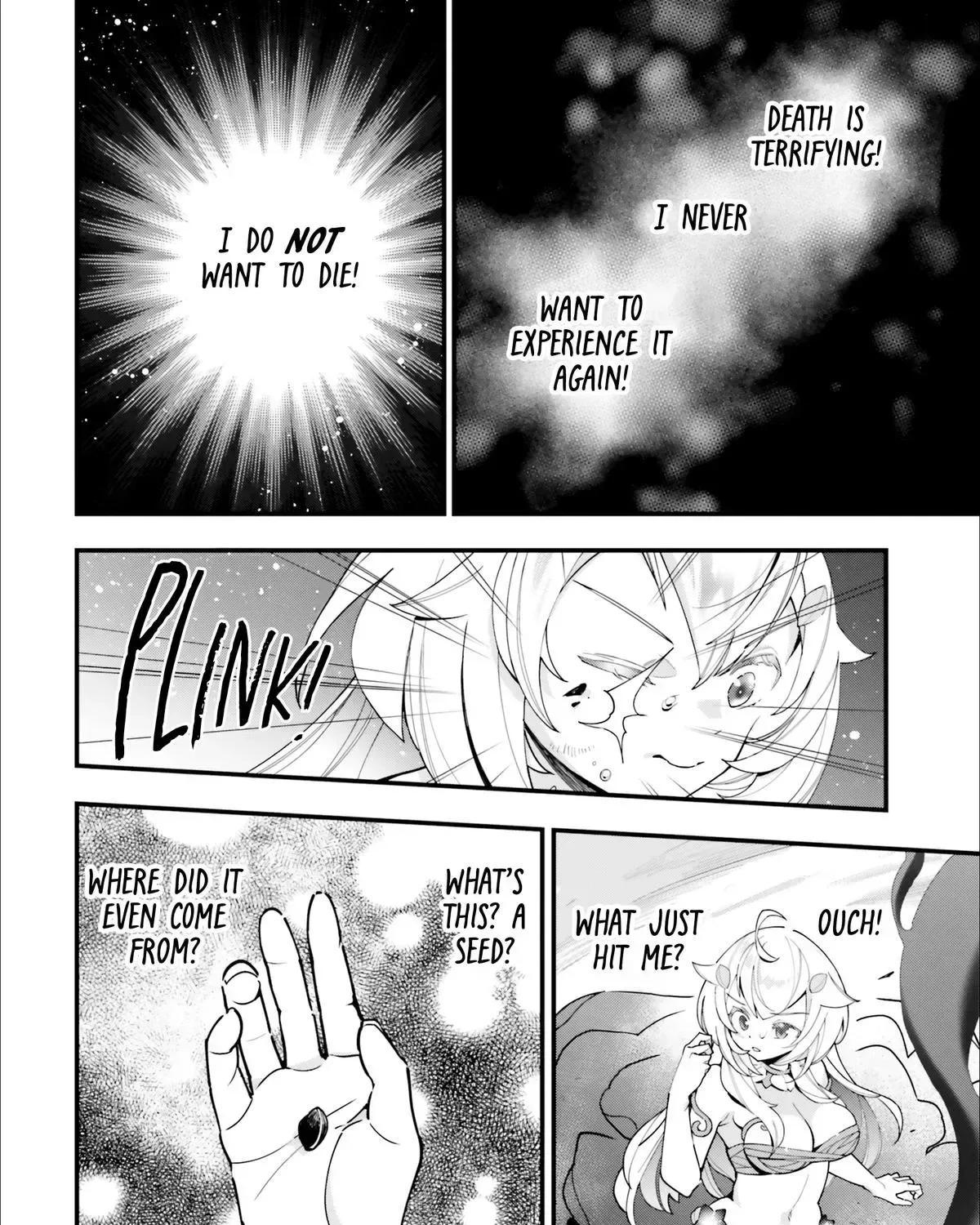 Shokubutsu Monster Musume Nikki ~Seijo datta Watashi ga Uragirareta Hate ni Aruraune ni Tensei Shite Shimatta node, kore kara wa Kougousei wo Shinagara Shizuka ni Shokubutsu Life wo Sugoshimasu~ Chapter 14 page 37