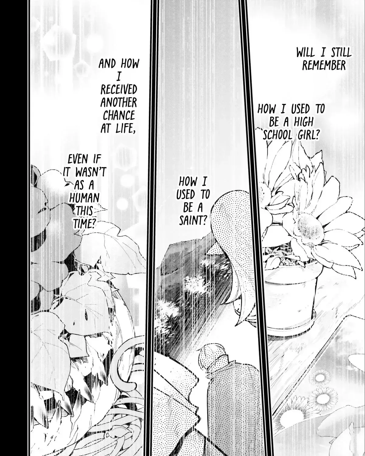 Shokubutsu Monster Musume Nikki ~Seijo datta Watashi ga Uragirareta Hate ni Aruraune ni Tensei Shite Shimatta node, kore kara wa Kougousei wo Shinagara Shizuka ni Shokubutsu Life wo Sugoshimasu~ Chapter 14 page 49