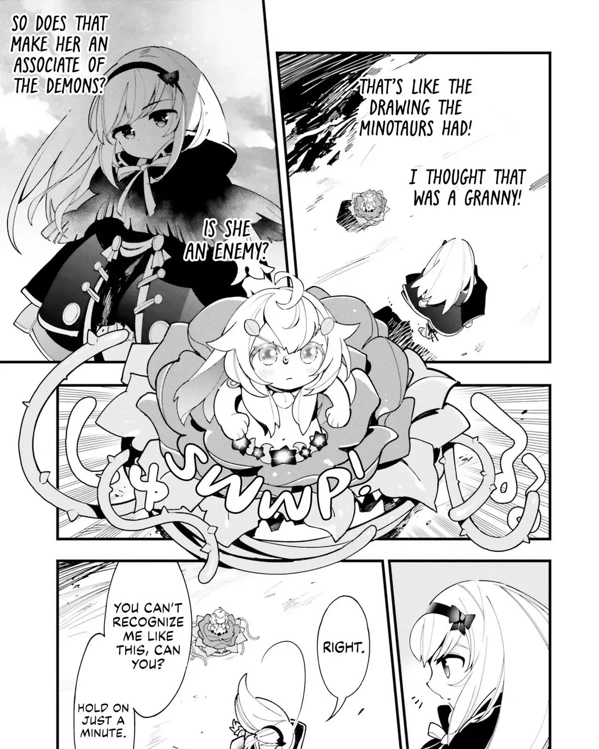 Shokubutsu Monster Musume Nikki ~Seijo datta Watashi ga Uragirareta Hate ni Aruraune ni Tensei Shite Shimatta node, kore kara wa Kougousei wo Shinagara Shizuka ni Shokubutsu Life wo Sugoshimasu~ Chapter 15 page 7