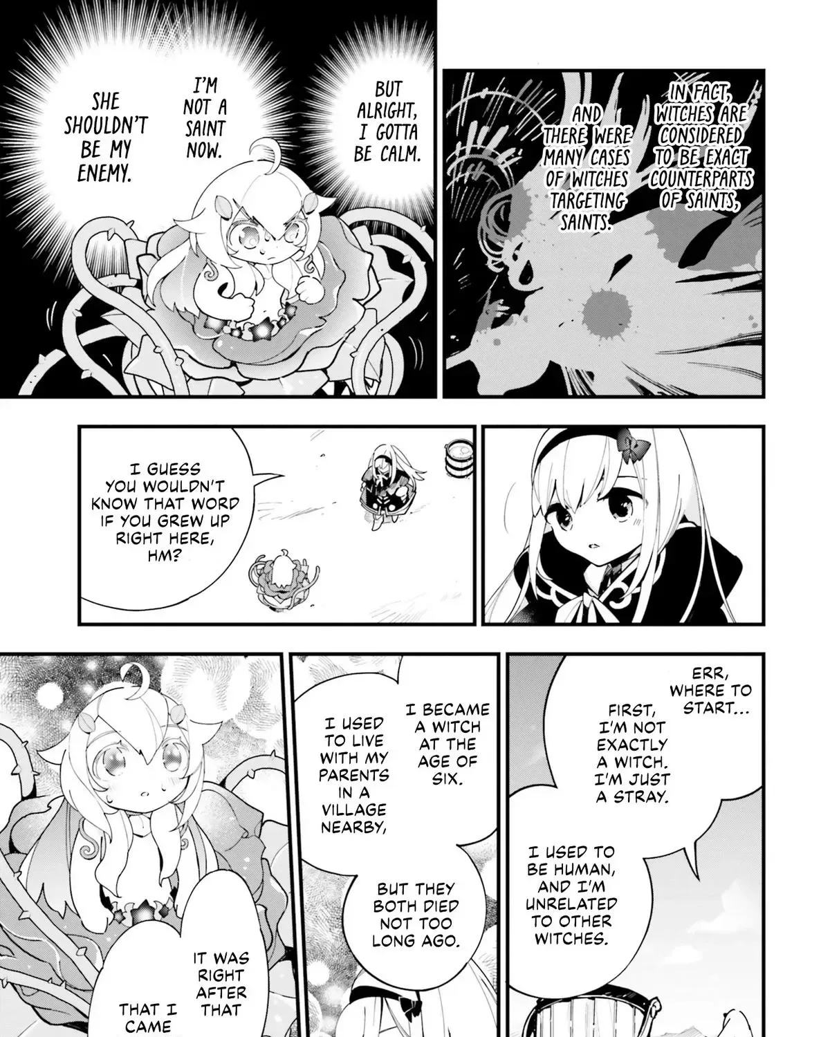 Shokubutsu Monster Musume Nikki ~Seijo datta Watashi ga Uragirareta Hate ni Aruraune ni Tensei Shite Shimatta node, kore kara wa Kougousei wo Shinagara Shizuka ni Shokubutsu Life wo Sugoshimasu~ Chapter 15 page 19