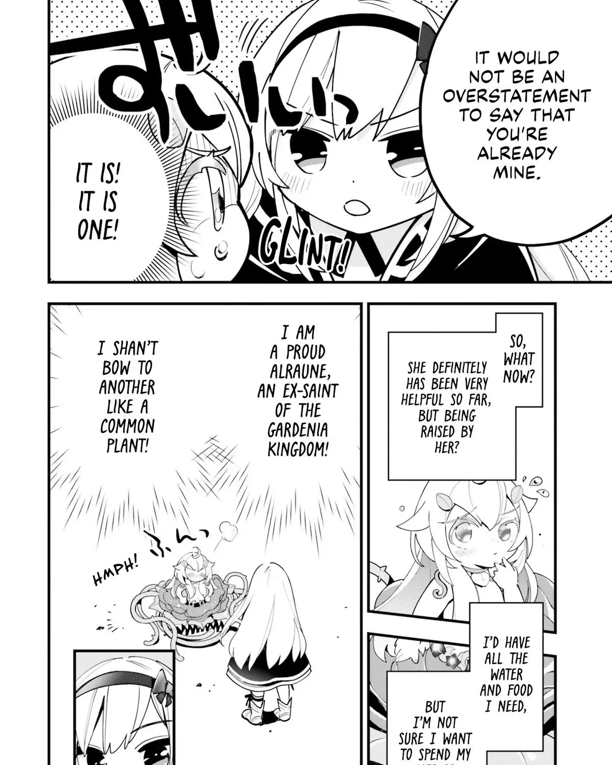 Shokubutsu Monster Musume Nikki ~Seijo datta Watashi ga Uragirareta Hate ni Aruraune ni Tensei Shite Shimatta node, kore kara wa Kougousei wo Shinagara Shizuka ni Shokubutsu Life wo Sugoshimasu~ Chapter 15 page 29