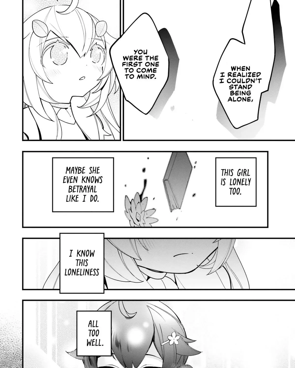 Shokubutsu Monster Musume Nikki ~Seijo datta Watashi ga Uragirareta Hate ni Aruraune ni Tensei Shite Shimatta node, kore kara wa Kougousei wo Shinagara Shizuka ni Shokubutsu Life wo Sugoshimasu~ Chapter 15 page 37