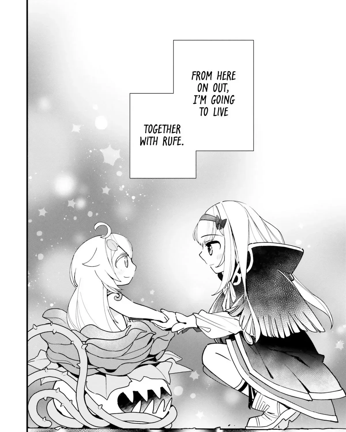 Shokubutsu Monster Musume Nikki ~Seijo datta Watashi ga Uragirareta Hate ni Aruraune ni Tensei Shite Shimatta node, kore kara wa Kougousei wo Shinagara Shizuka ni Shokubutsu Life wo Sugoshimasu~ Chapter 15 page 65