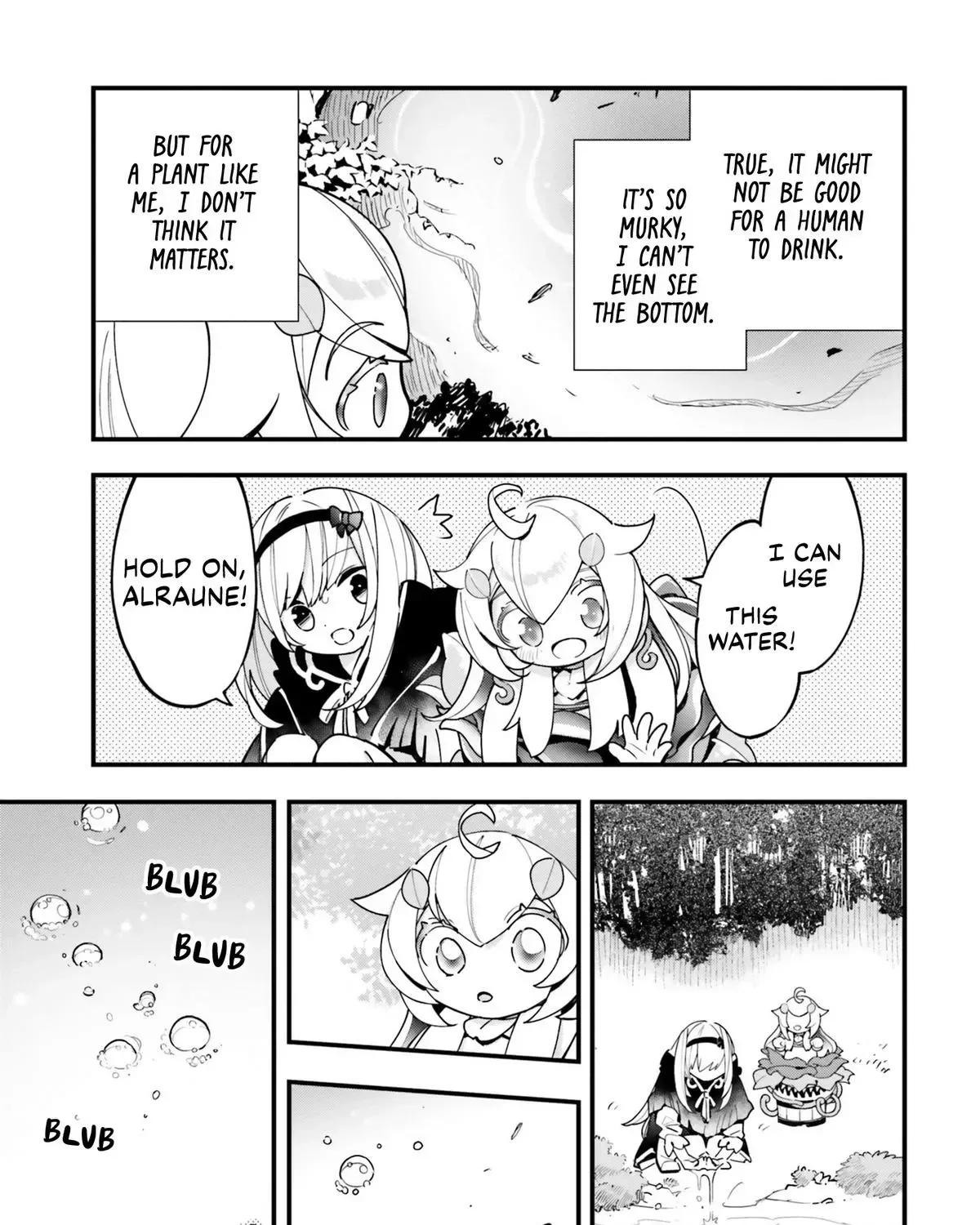 Shokubutsu Monster Musume Nikki ~Seijo datta Watashi ga Uragirareta Hate ni Aruraune ni Tensei Shite Shimatta node, kore kara wa Kougousei wo Shinagara Shizuka ni Shokubutsu Life wo Sugoshimasu~ Chapter 16 page 23