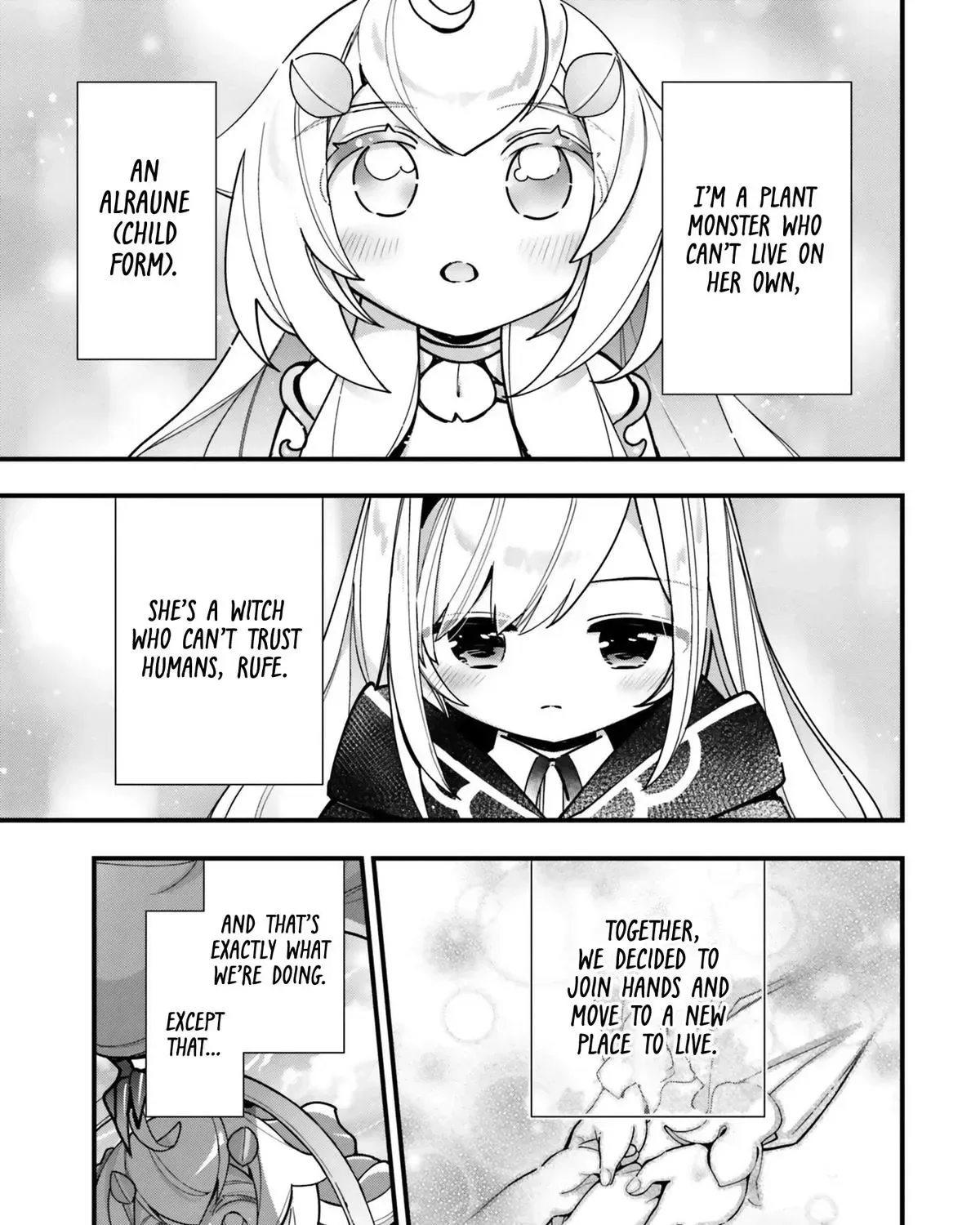 Shokubutsu Monster Musume Nikki ~Seijo datta Watashi ga Uragirareta Hate ni Aruraune ni Tensei Shite Shimatta node, kore kara wa Kougousei wo Shinagara Shizuka ni Shokubutsu Life wo Sugoshimasu~ Chapter 16 page 3