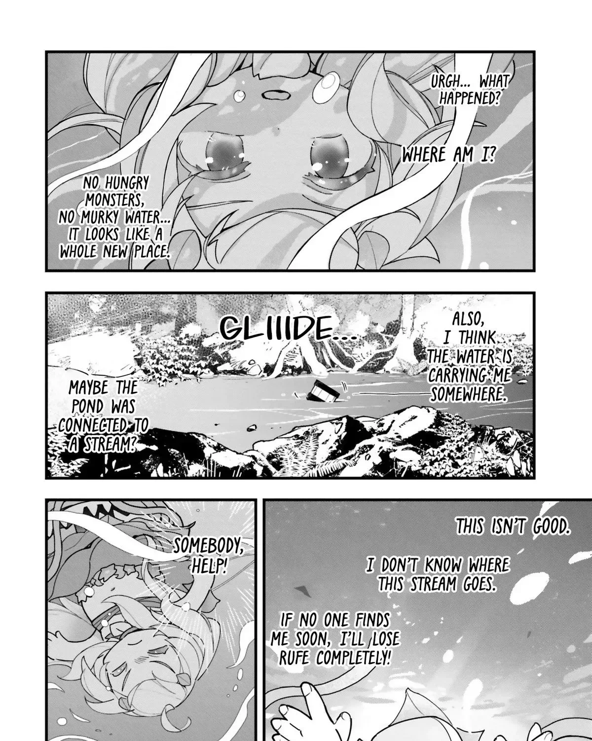 Shokubutsu Monster Musume Nikki ~Seijo datta Watashi ga Uragirareta Hate ni Aruraune ni Tensei Shite Shimatta node, kore kara wa Kougousei wo Shinagara Shizuka ni Shokubutsu Life wo Sugoshimasu~ Chapter 16 page 41