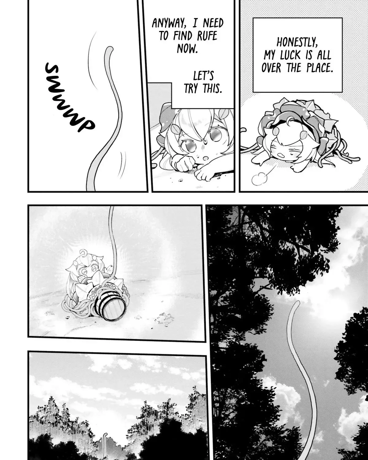 Shokubutsu Monster Musume Nikki ~Seijo datta Watashi ga Uragirareta Hate ni Aruraune ni Tensei Shite Shimatta node, kore kara wa Kougousei wo Shinagara Shizuka ni Shokubutsu Life wo Sugoshimasu~ Chapter 16 page 49