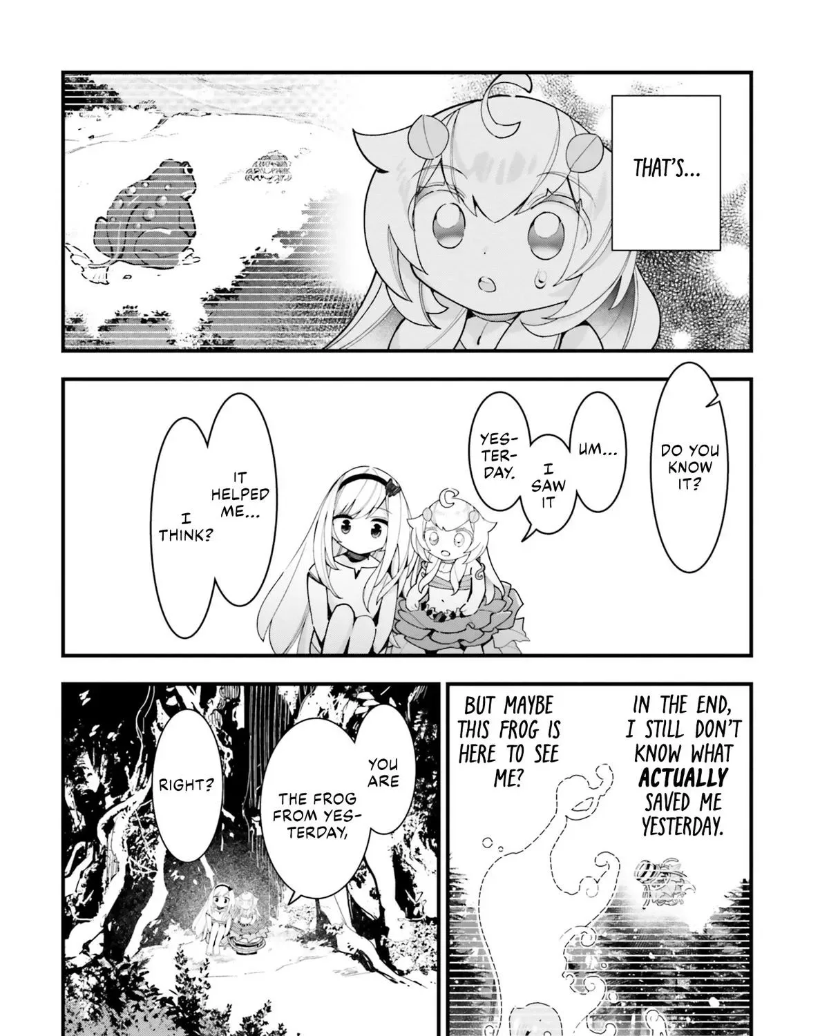 Shokubutsu Monster Musume Nikki ~Seijo datta Watashi ga Uragirareta Hate ni Aruraune ni Tensei Shite Shimatta node, kore kara wa Kougousei wo Shinagara Shizuka ni Shokubutsu Life wo Sugoshimasu~ Chapter 17 page 24