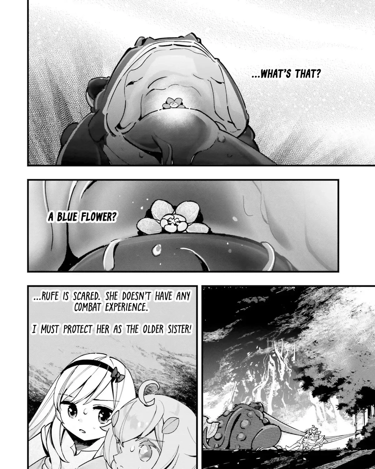 Shokubutsu Monster Musume Nikki ~Seijo datta Watashi ga Uragirareta Hate ni Aruraune ni Tensei Shite Shimatta node, kore kara wa Kougousei wo Shinagara Shizuka ni Shokubutsu Life wo Sugoshimasu~ Chapter 17 page 32