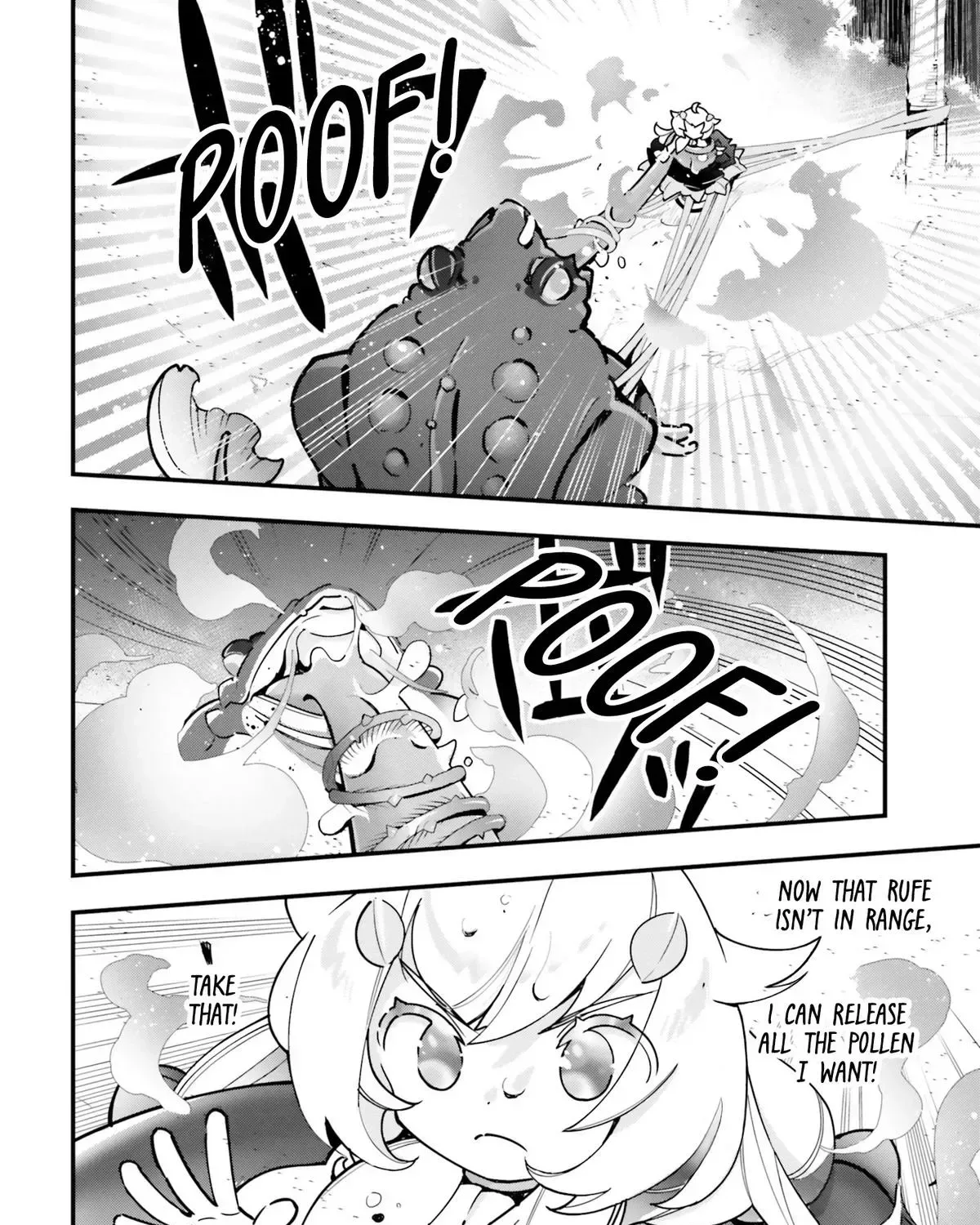 Shokubutsu Monster Musume Nikki ~Seijo datta Watashi ga Uragirareta Hate ni Aruraune ni Tensei Shite Shimatta node, kore kara wa Kougousei wo Shinagara Shizuka ni Shokubutsu Life wo Sugoshimasu~ Chapter 17 page 44