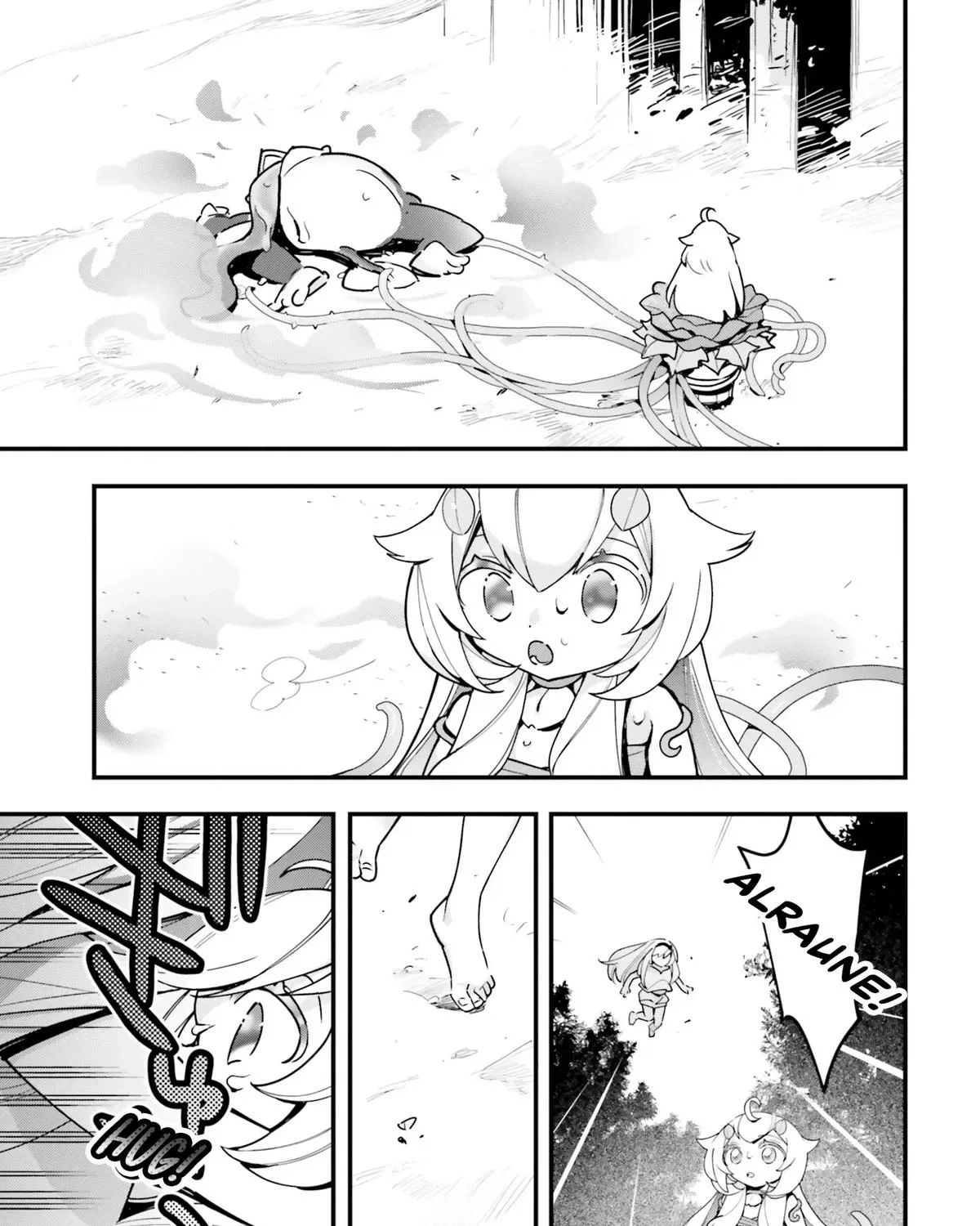 Shokubutsu Monster Musume Nikki ~Seijo datta Watashi ga Uragirareta Hate ni Aruraune ni Tensei Shite Shimatta node, kore kara wa Kougousei wo Shinagara Shizuka ni Shokubutsu Life wo Sugoshimasu~ Chapter 17 page 46