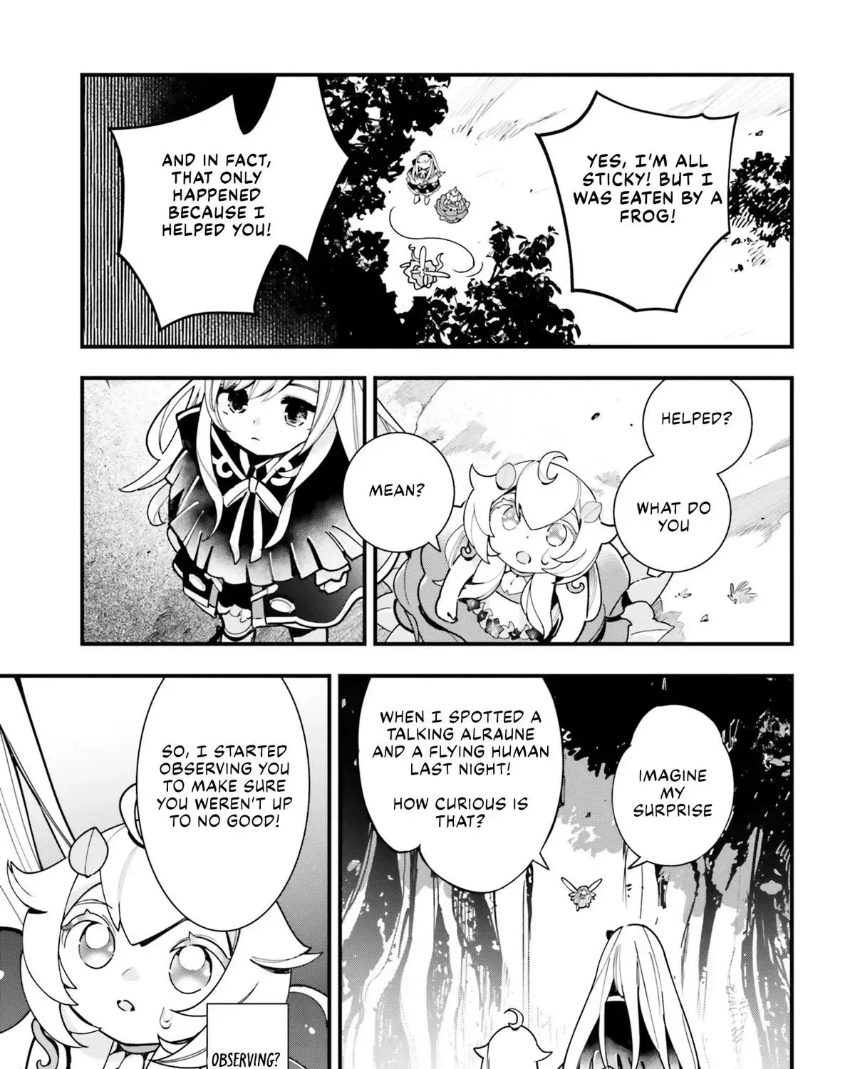 Shokubutsu Monster Musume Nikki ~Seijo datta Watashi ga Uragirareta Hate ni Aruraune ni Tensei Shite Shimatta node, kore kara wa Kougousei wo Shinagara Shizuka ni Shokubutsu Life wo Sugoshimasu~ Chapter 18 page 10